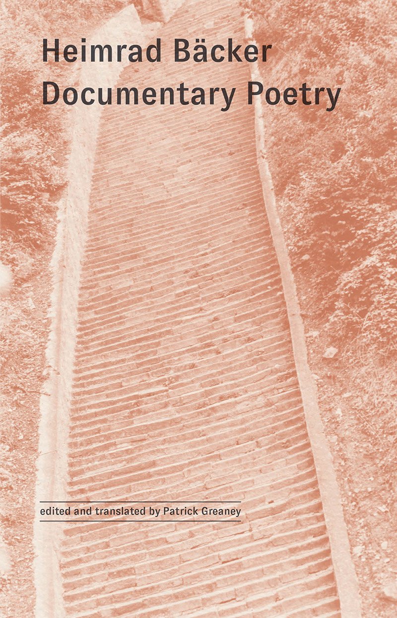 Documentary Poetry by Heimrad Bäcker book cover