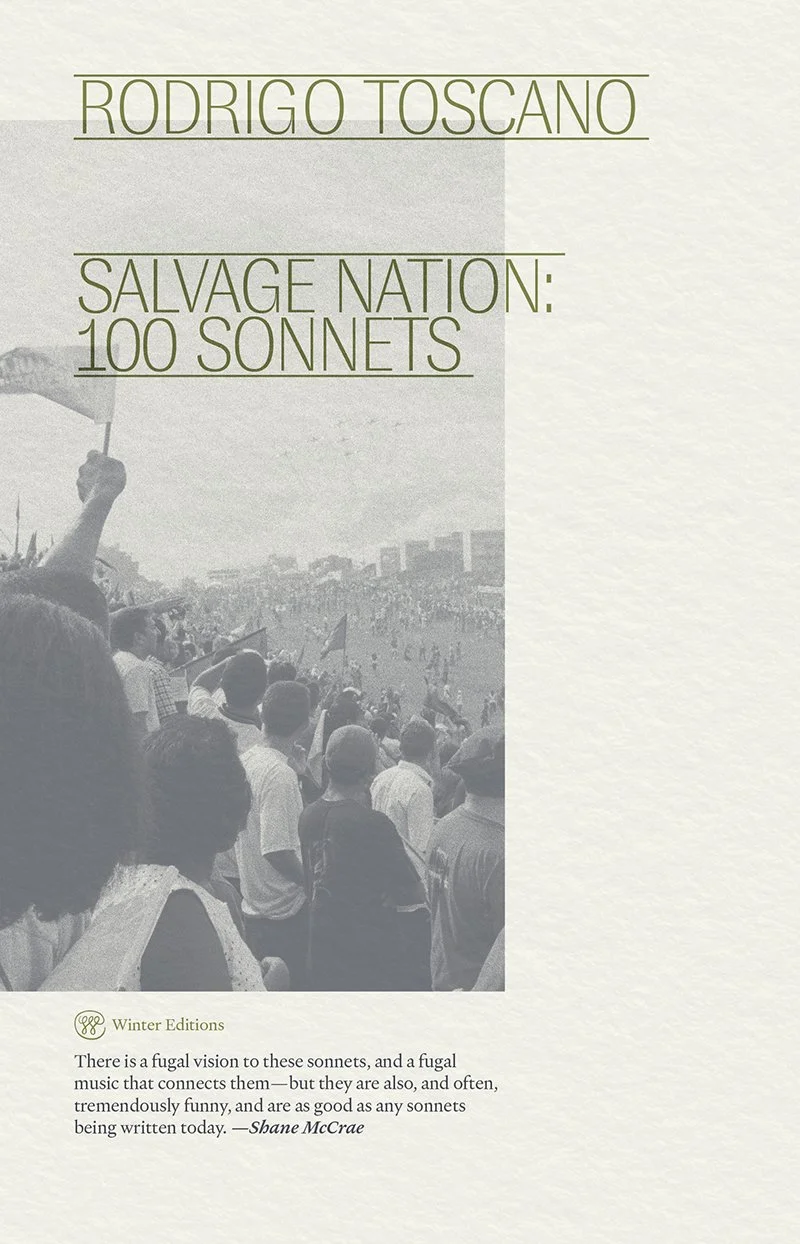 Salvage Nation by Rodrigo Toscano, a poetry book