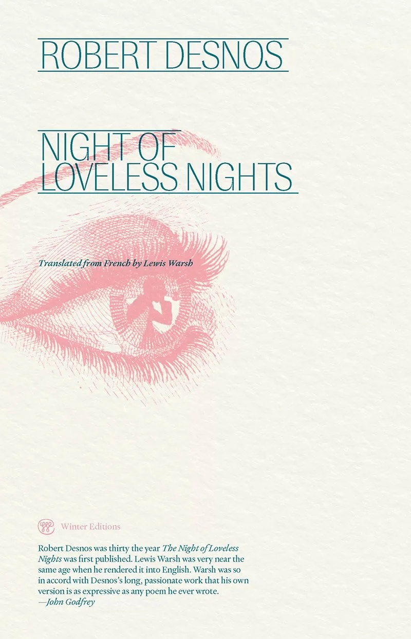 Night of Loveless Nights by Robert Desnos book cover