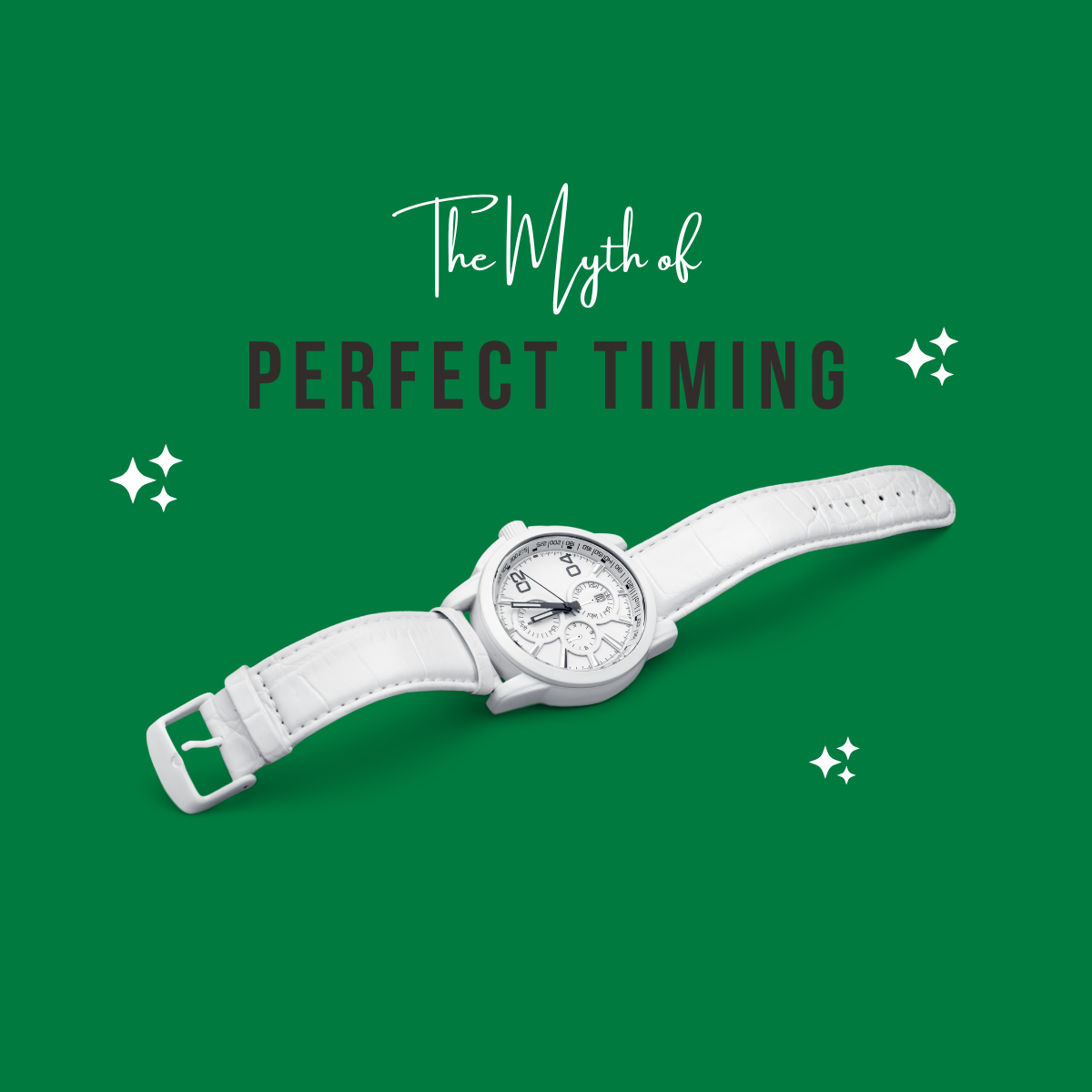 The Myth of Perfect Timing
