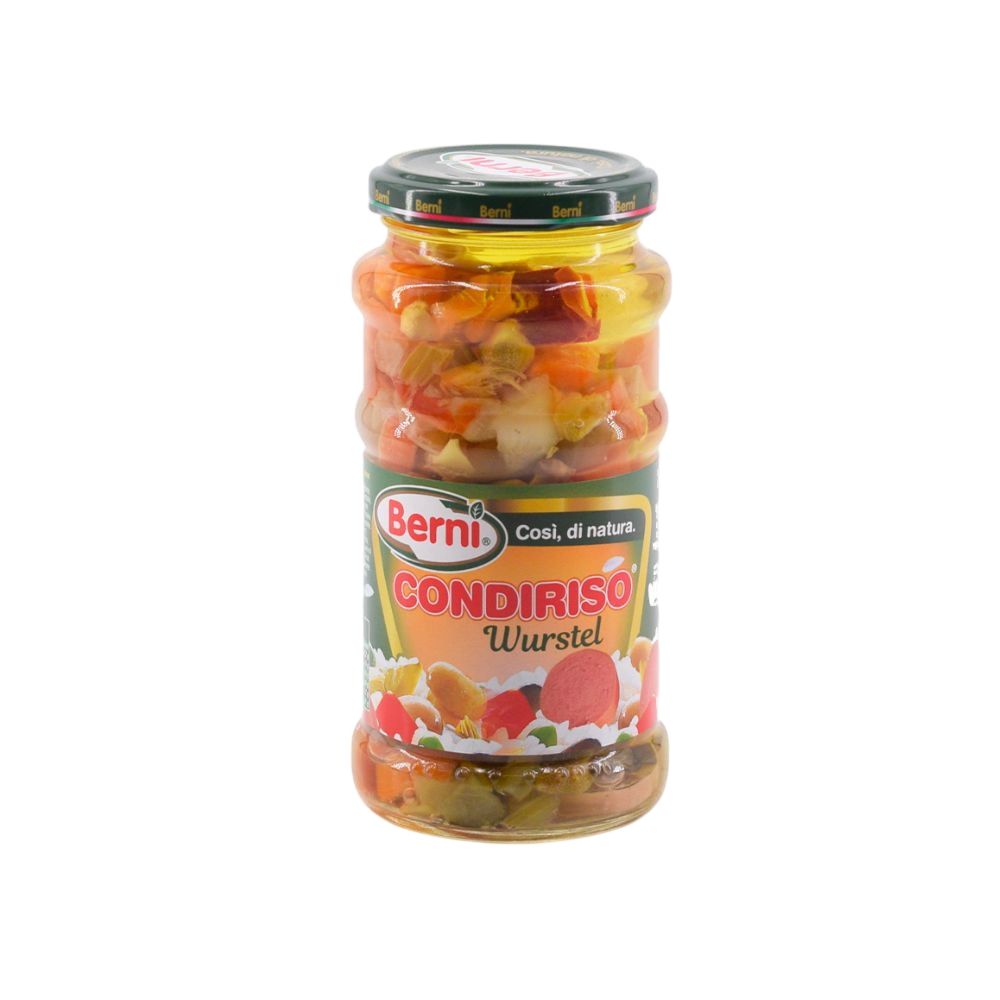Berni Condiriso Wurstel 300 g – Würziger Salat- & Reis-Belag