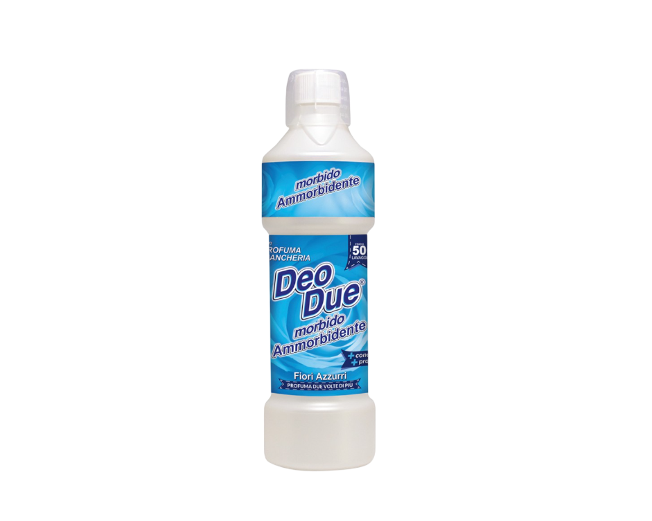 Deo Due Ammorbidente Bucato Fiori Azzurri 1 L - Seidig weiche Wäsche mit elegantem Meeresduft