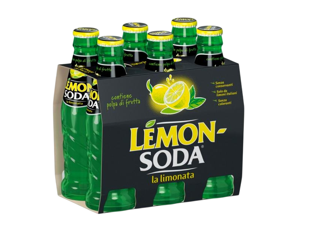 Terme di Crodo LemonSoda 6×200 ml – klassische italienische Zitronenlimonade