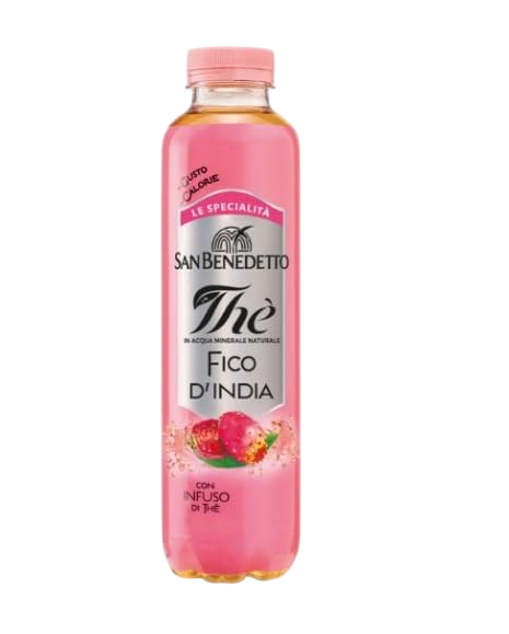 San Benedetto Thè al Fico d’India Kaktusfeige Eistee 400 ml – Erfrischender Tee mit exotischer Note