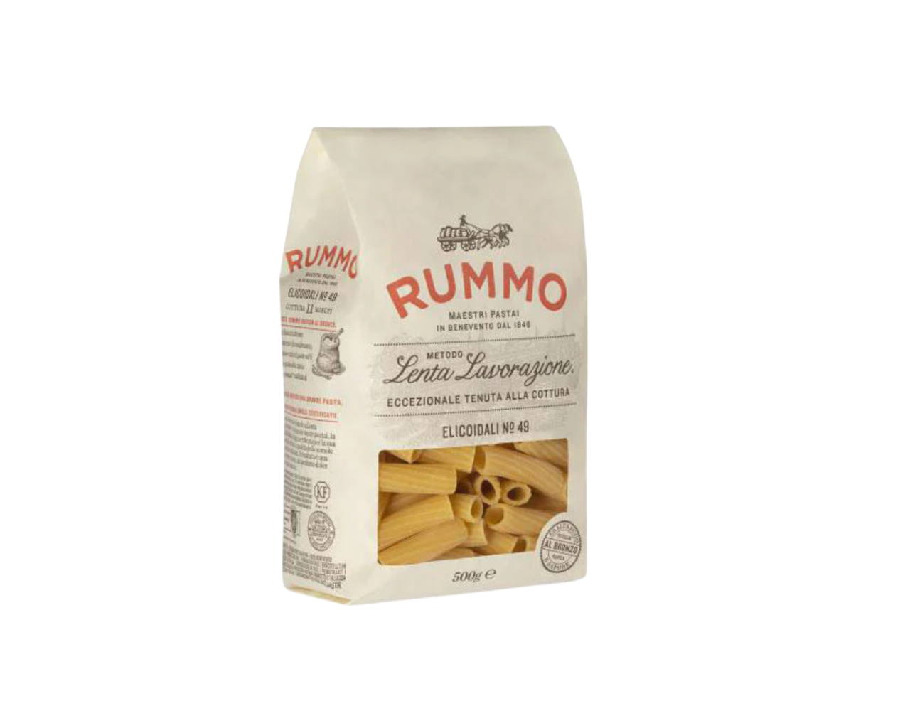 Rummo Elicoidali No. 49 Hartweizennudeln 500 g – Italienische Spiral‑Pasta