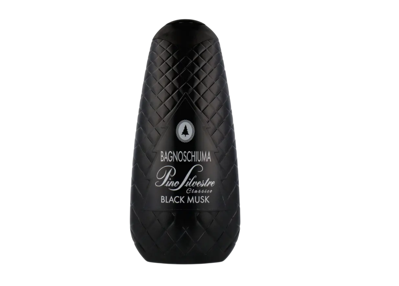 Pino Silvestre Black Musk Badeschaum 750 ml – Verwöhnender Badeschaum mit luxuriösem Duft