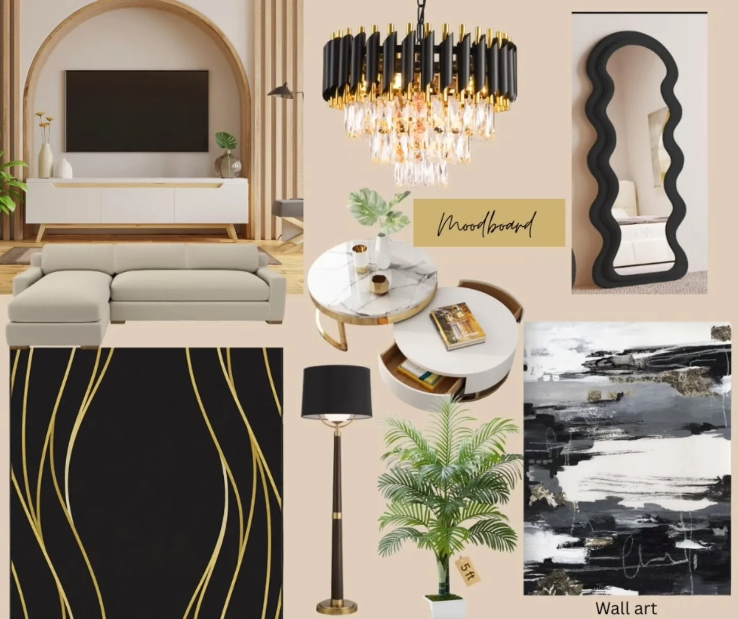 Layers of luxe, hints of gold, and timeless silhouettes..
A canvas where every detail is a promise of beauty to come.

#SpacesByBo #OpulentInteriors #DesignMood #MoodBoardVibes #yeginteriordesigner #yegsmallbusiness #yeglocal
