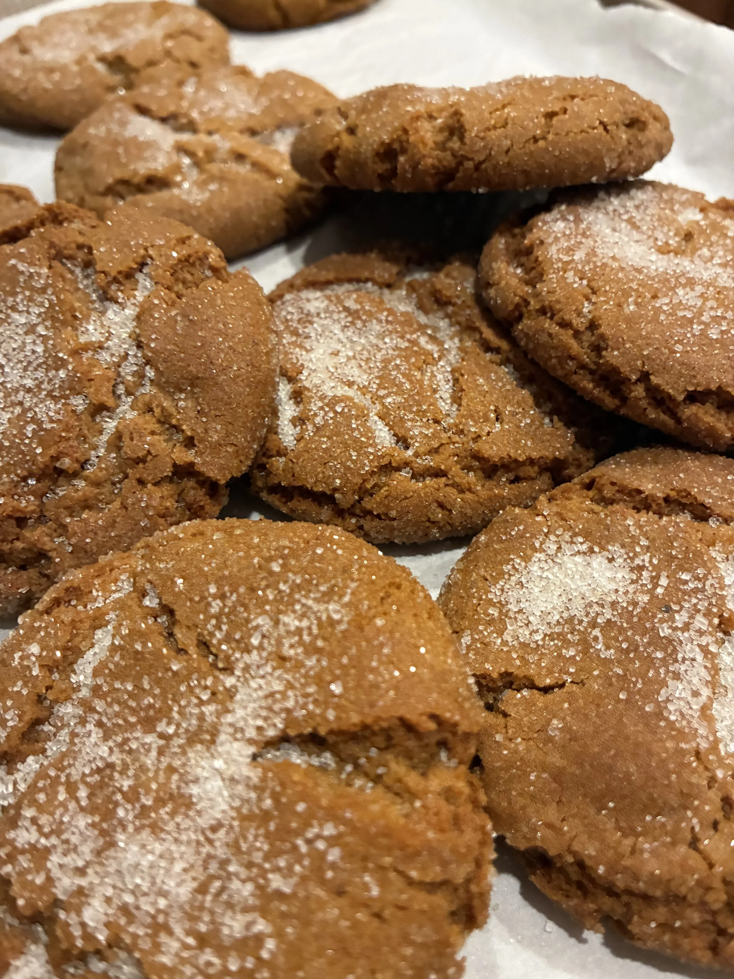 Ginger Molasses Cookies
