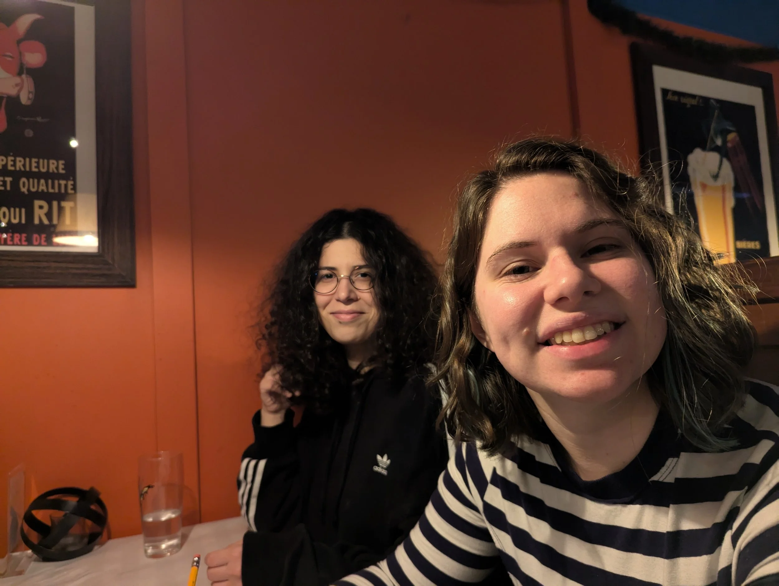 Natasha and our good friend, Kalliope!