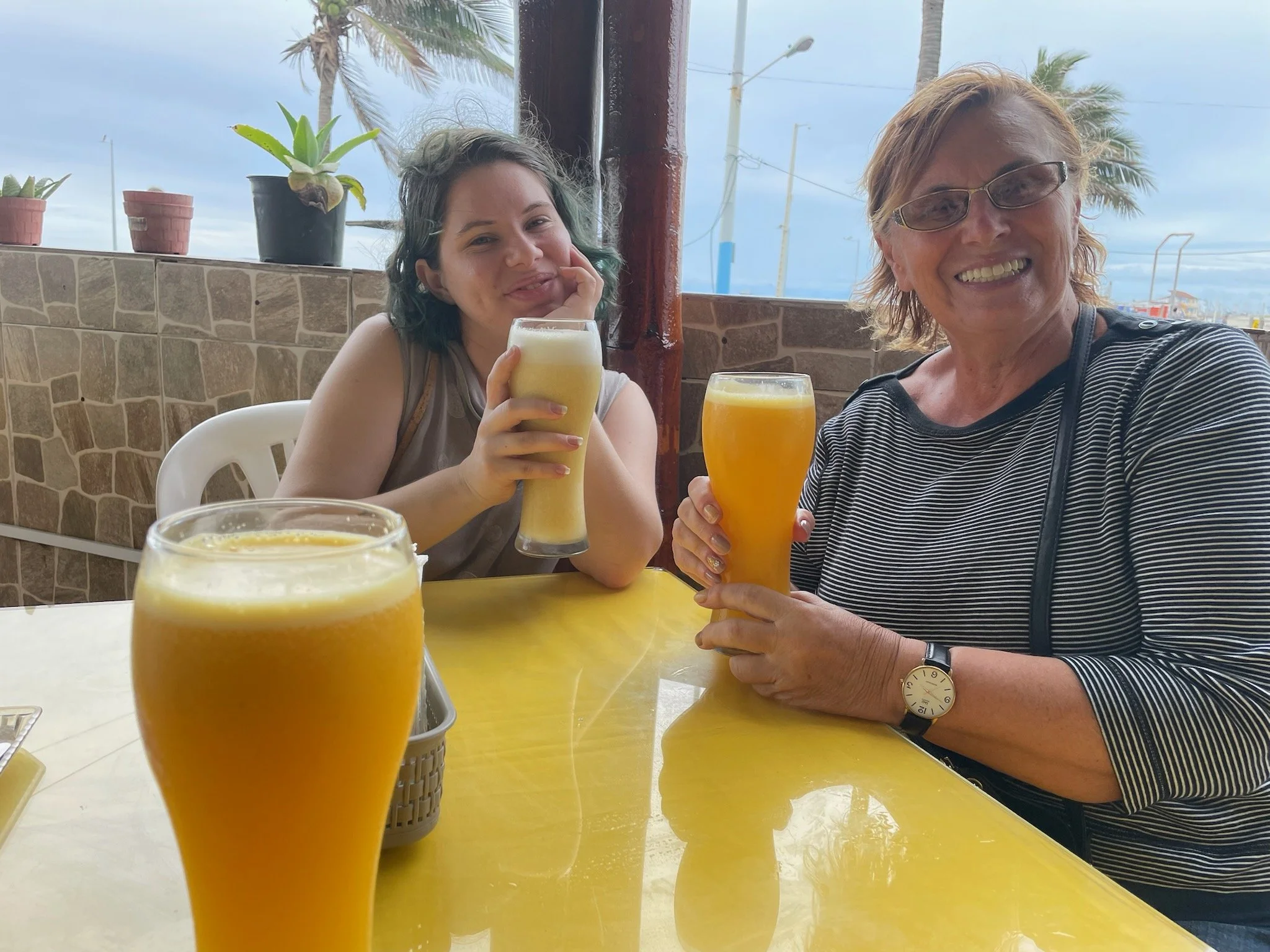 Natasha and Grandmother Liuba!