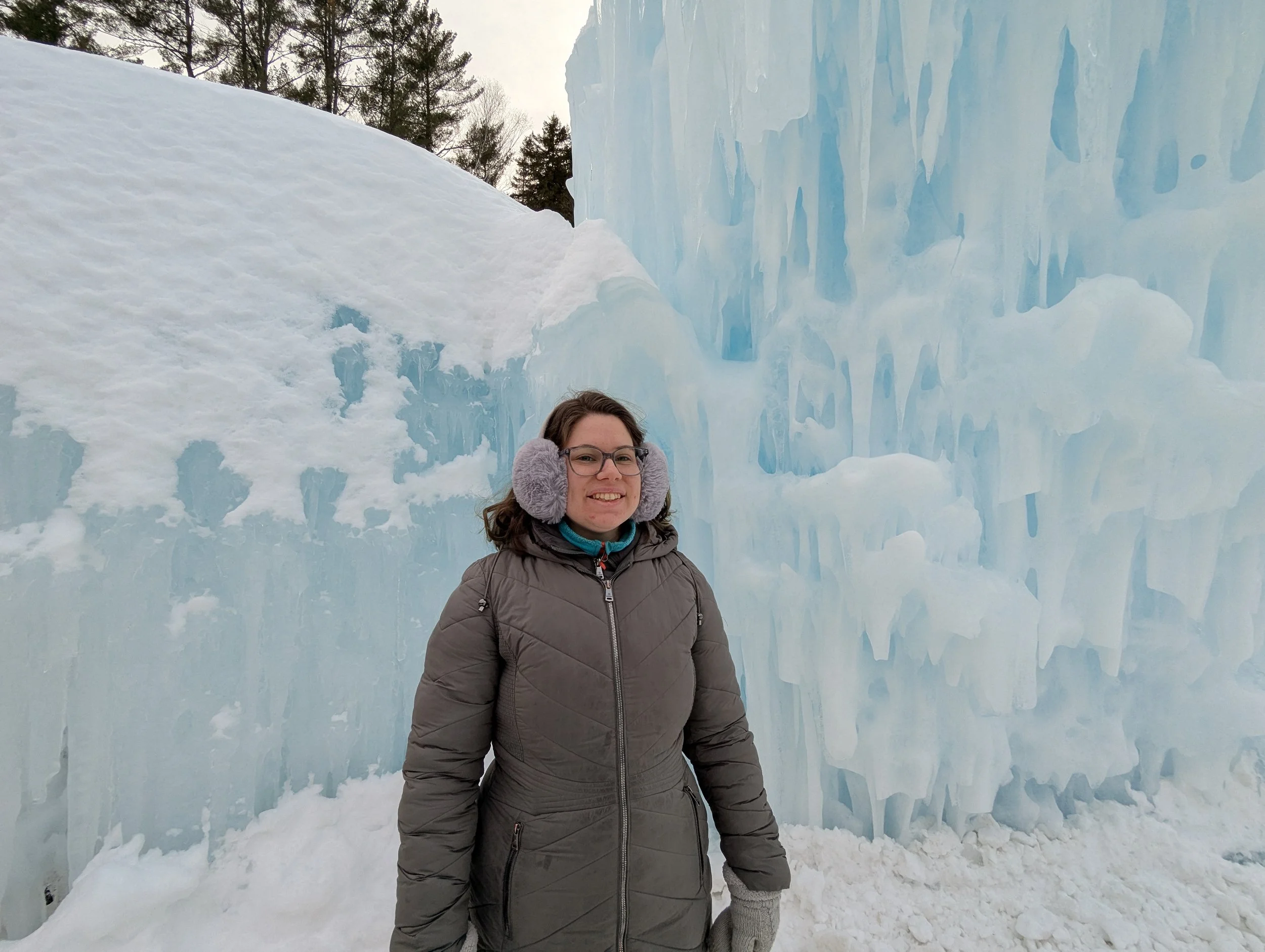 Ice Castles in New Hampshire!