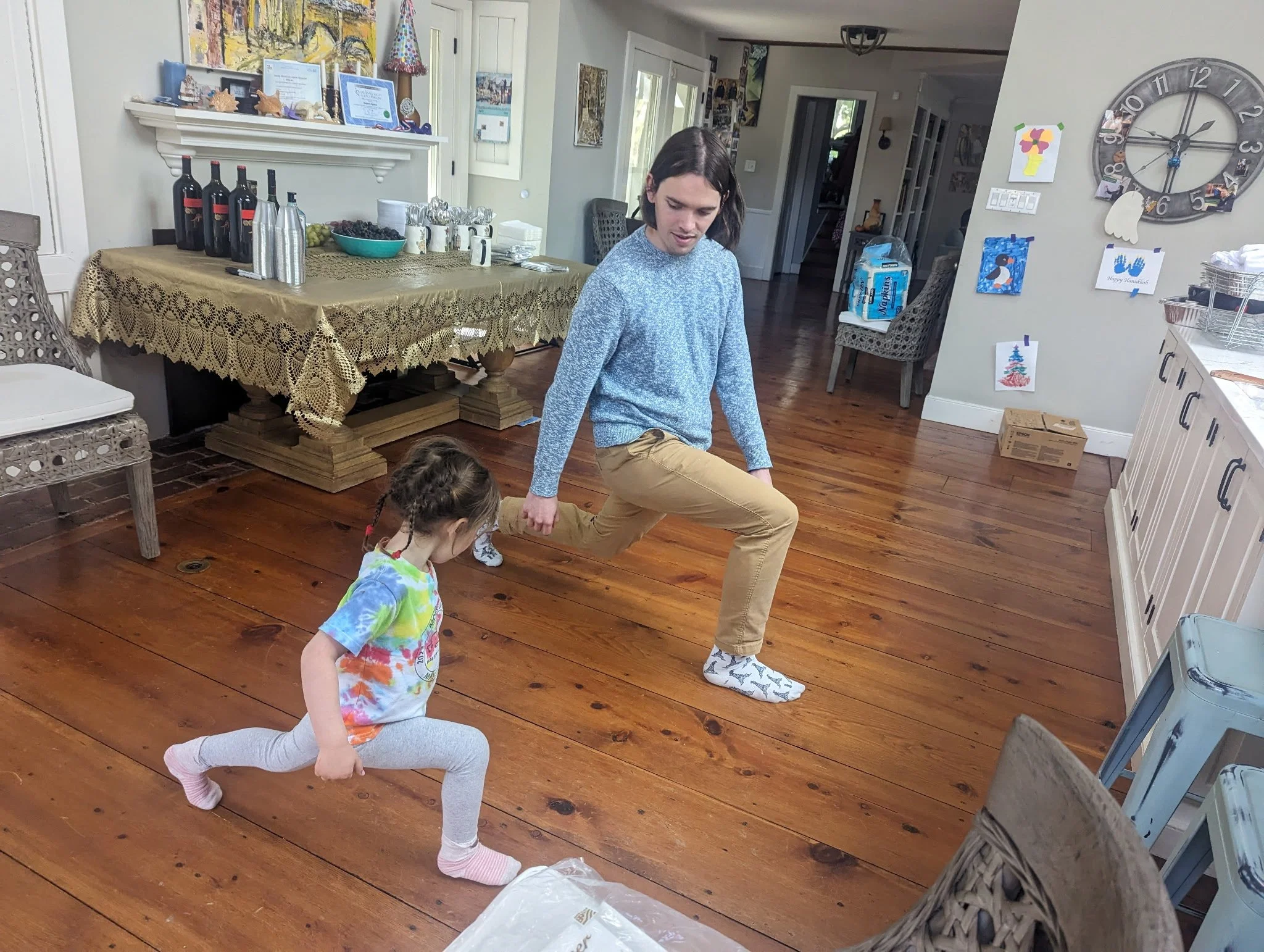 Teaching Tali to lunge!