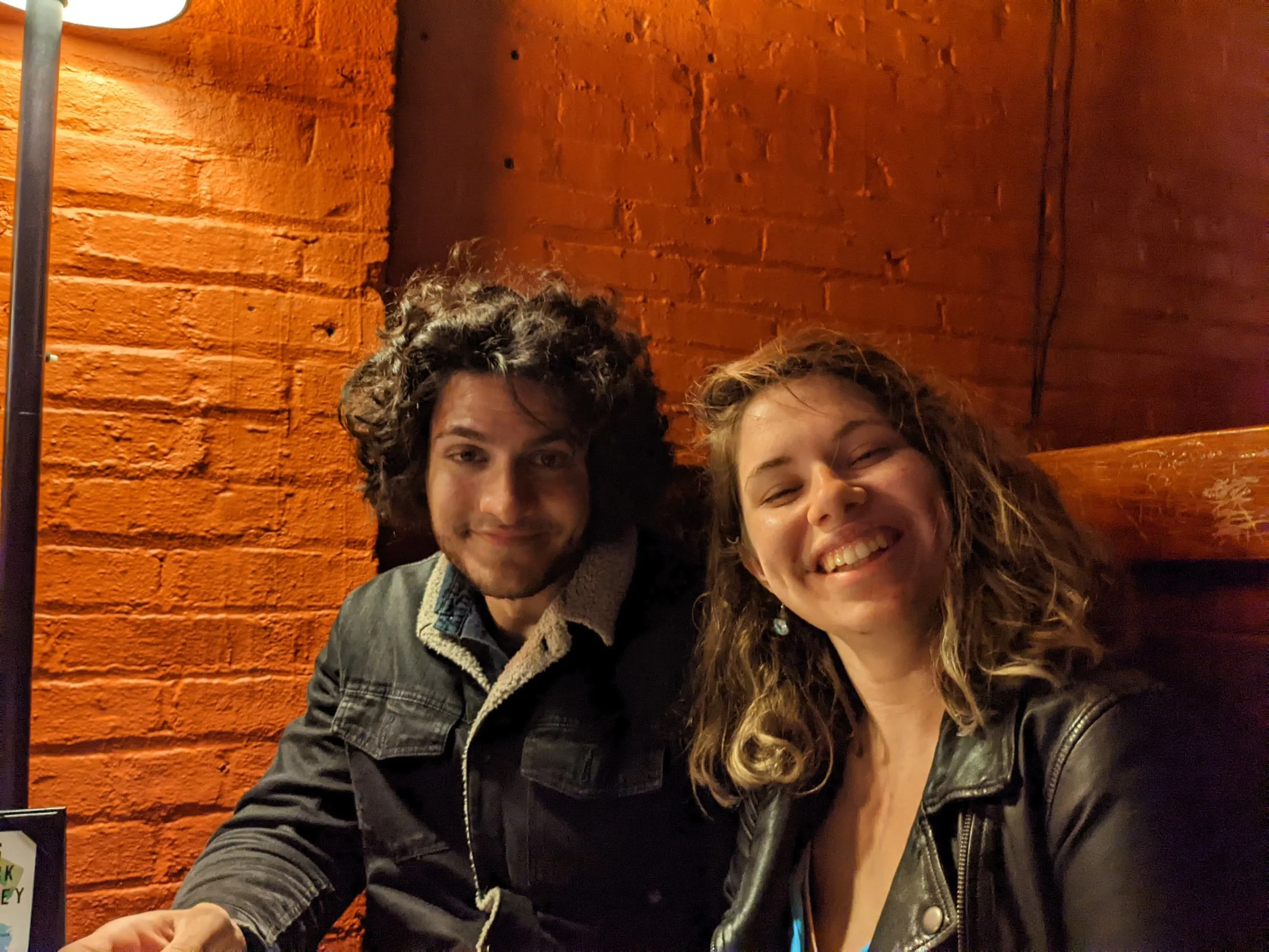 Natasha and our good friend, Leonidas!