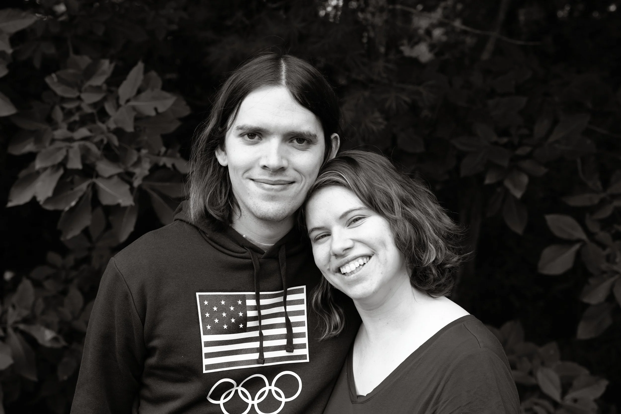 Just after Team USA Basketball won a gold medal over France in 2024! (Also Robert and Natasha)