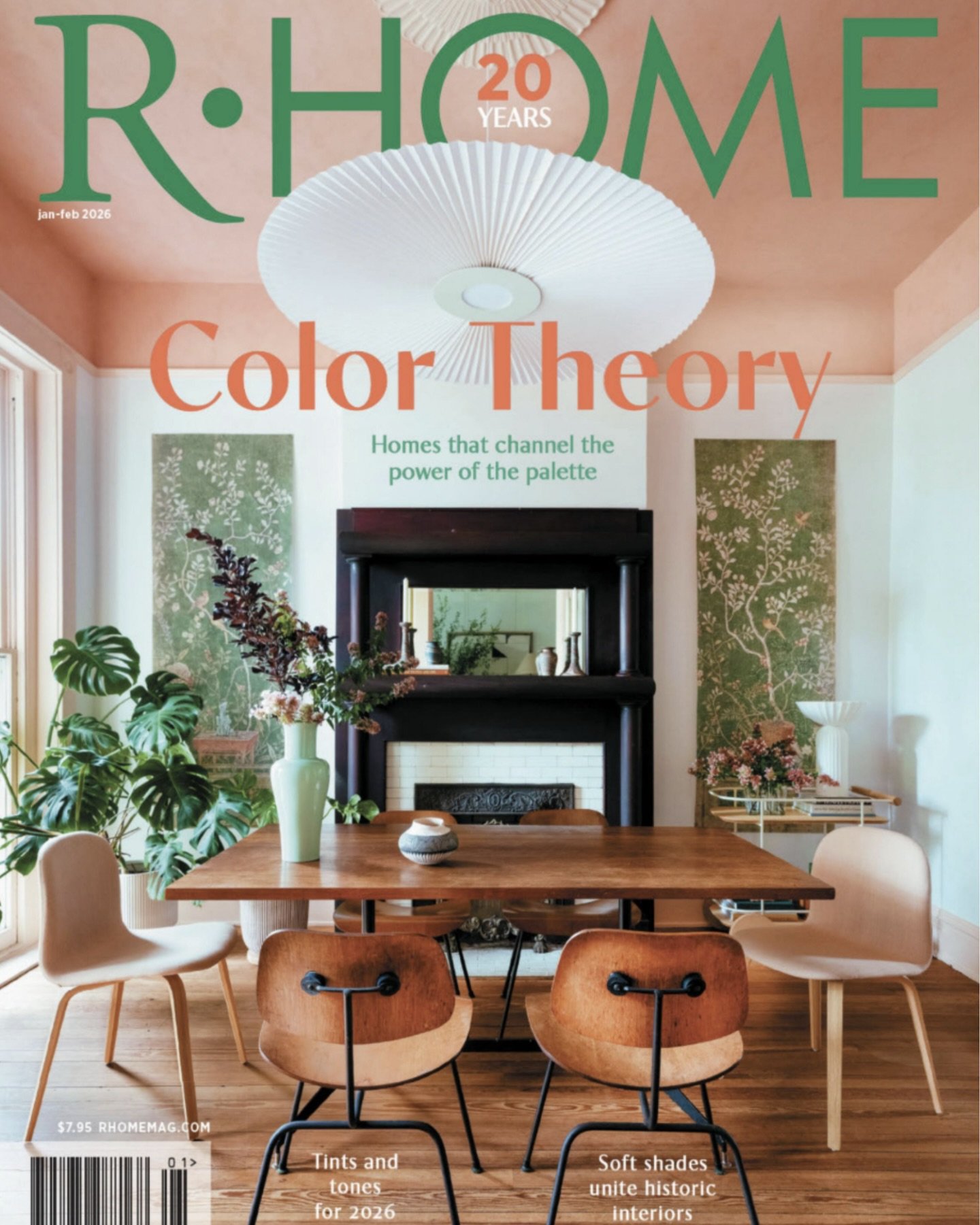 We&rsquo;re honored to share that our Historic Hill House renovation is featured on the cover of R&bull;Home&rsquo;s January/February 2026 issue, celebrating Color Theory and the power of palette.

This project was never about bold moments for their 