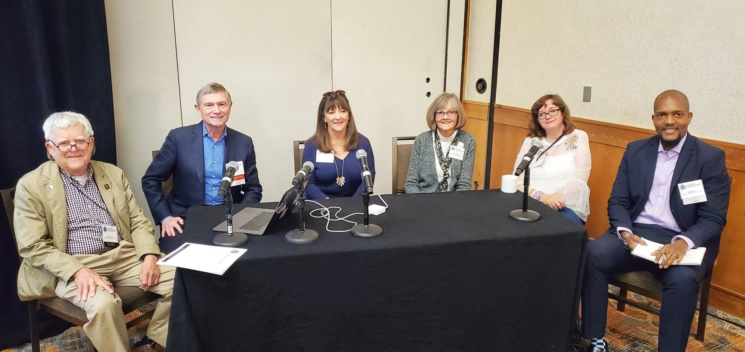 Panel discussion on AI and cognitive accessibility.