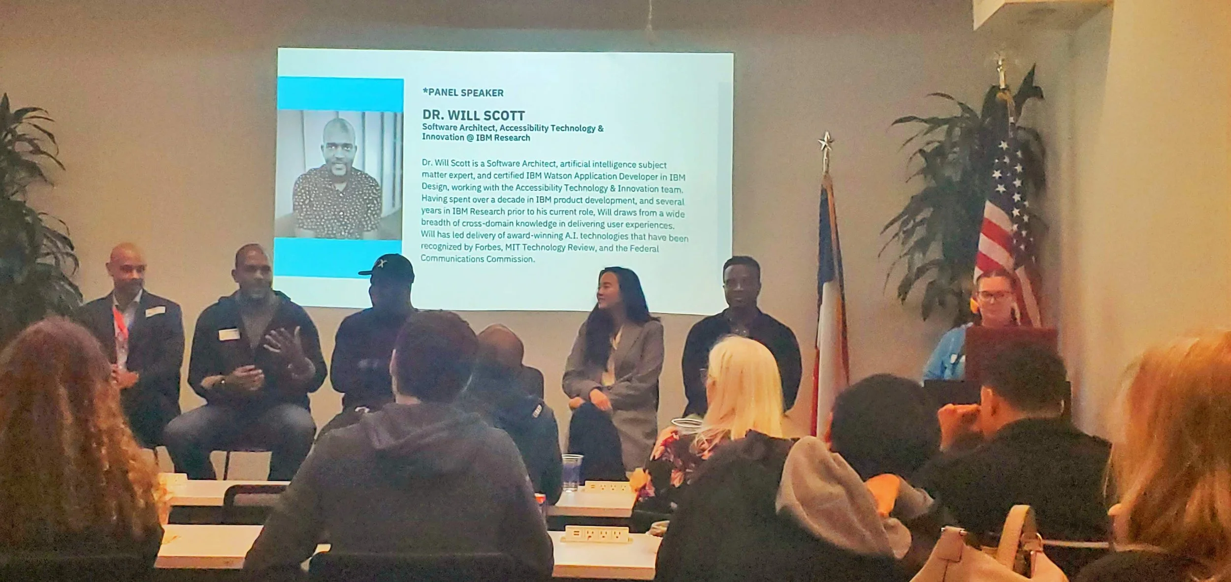 AI panel discussion.