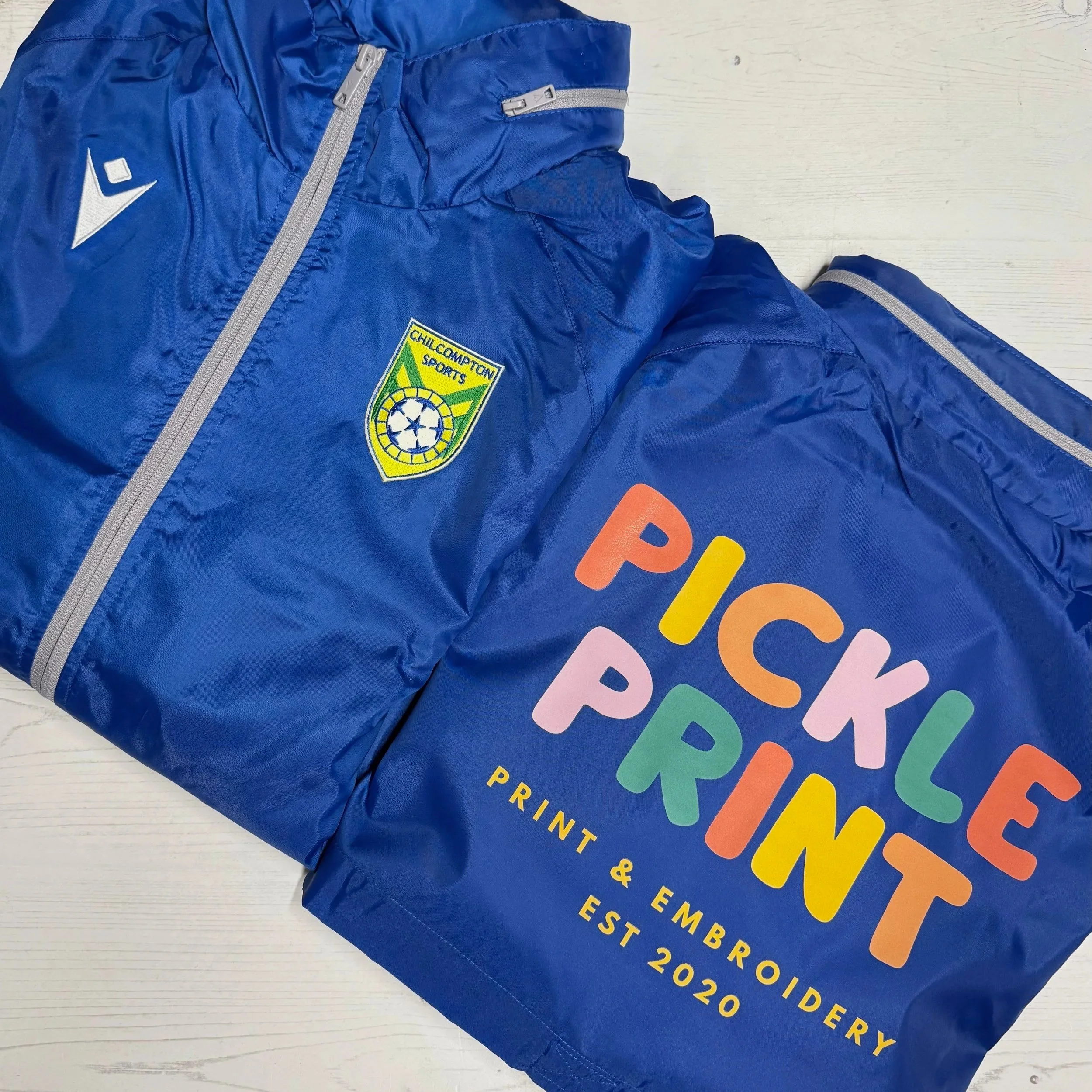 embroidered merchandise, printed merchandise, workwear radstock