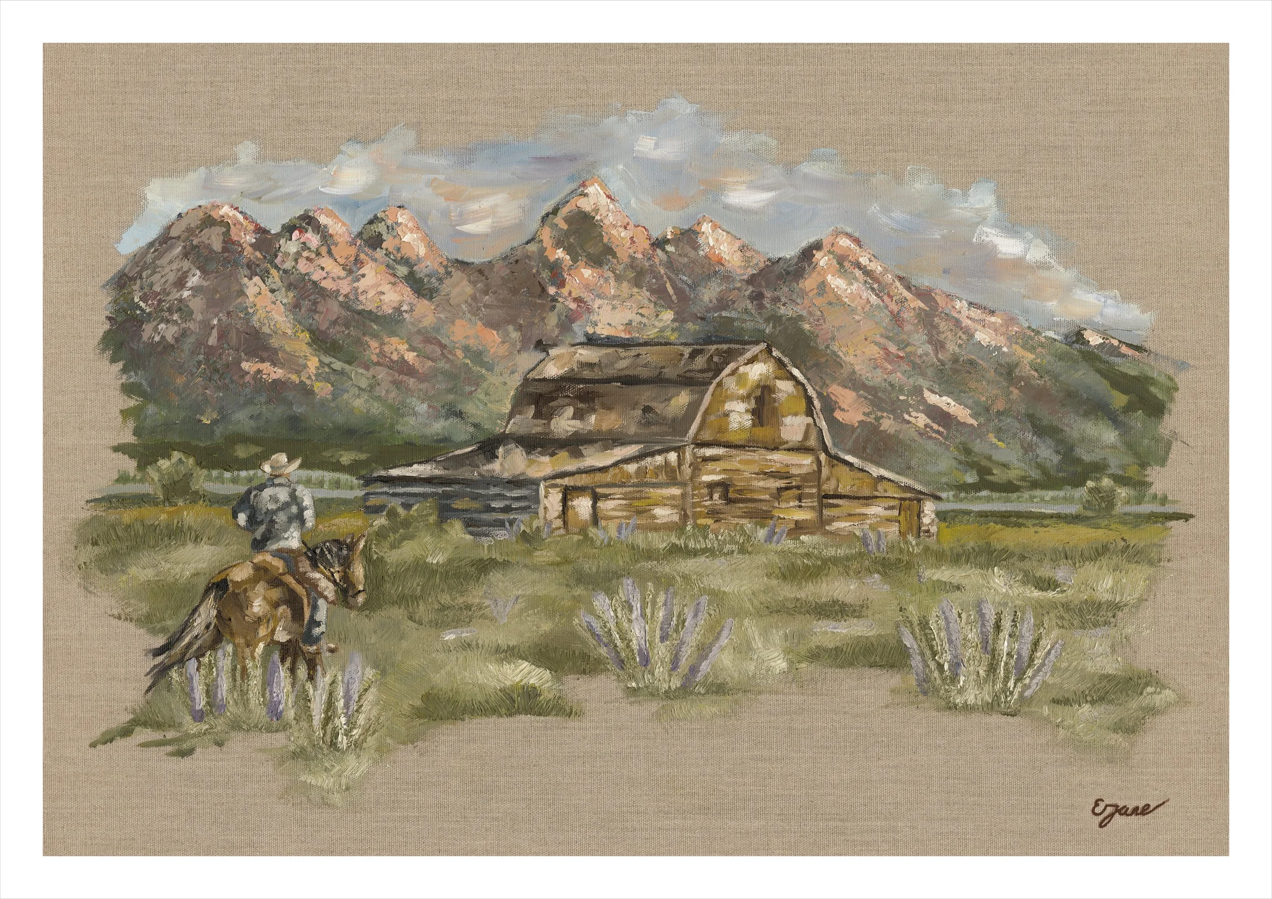 Dreaming of Wyoming - Print