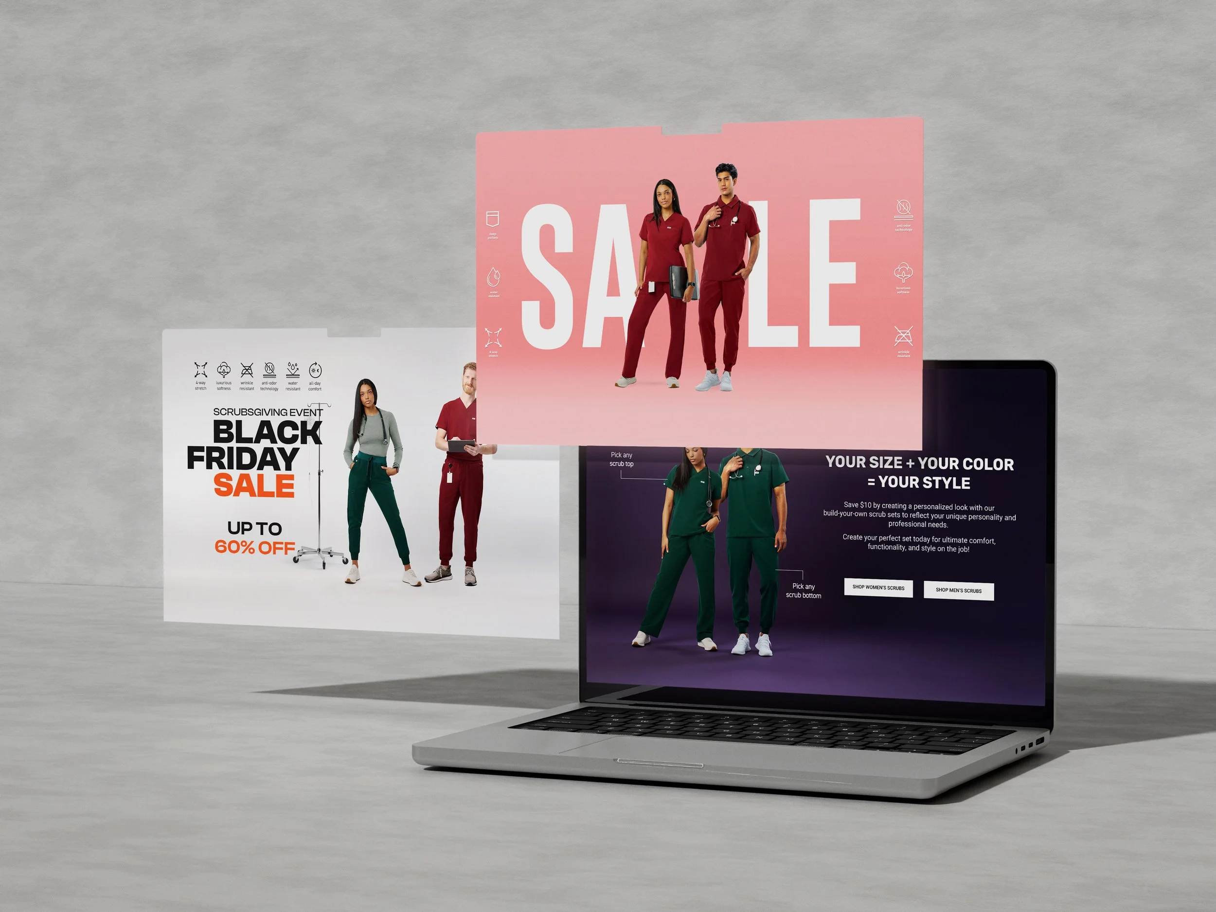 PEELZ™ Scrubs  Website