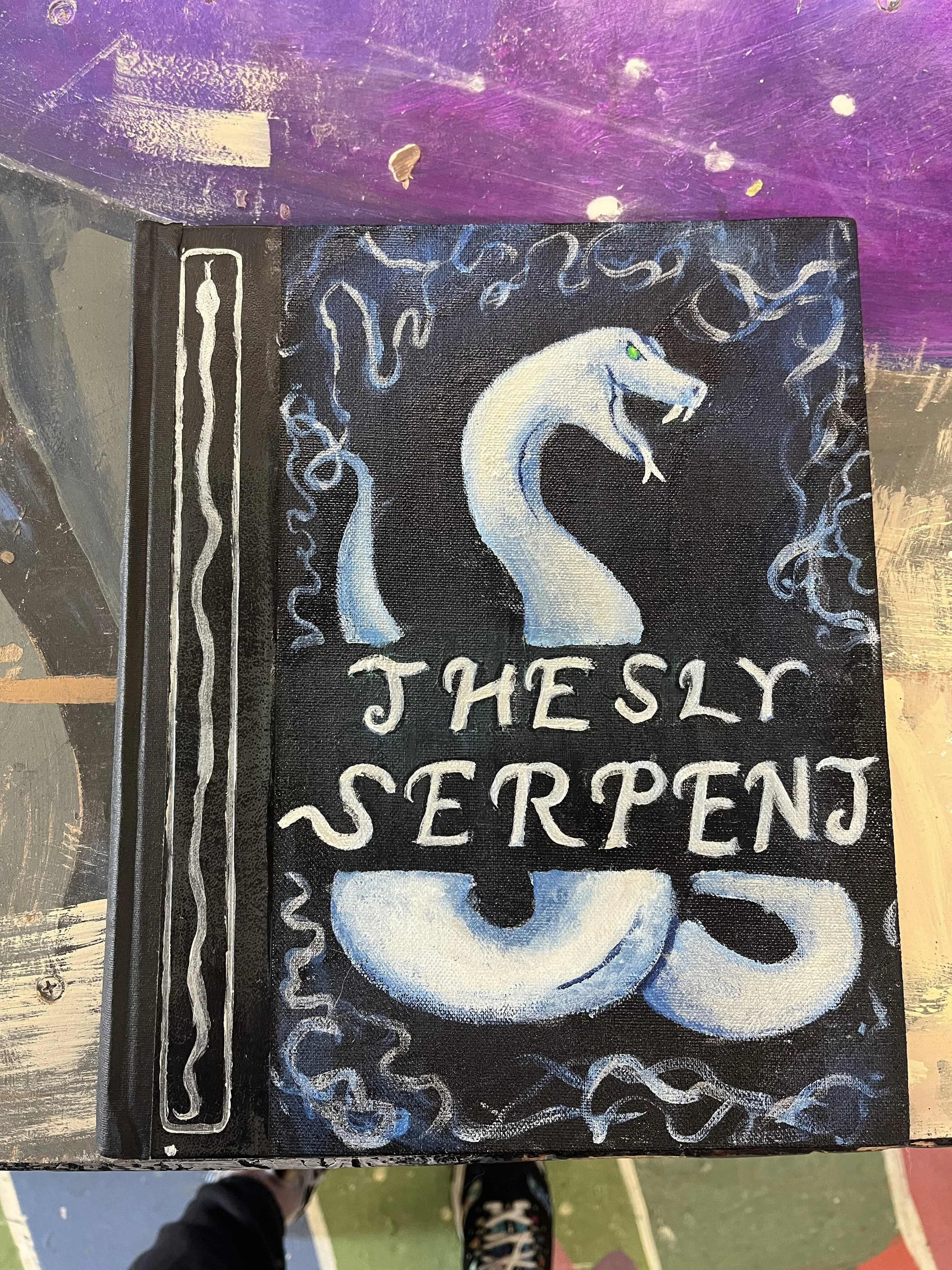 Painted book 