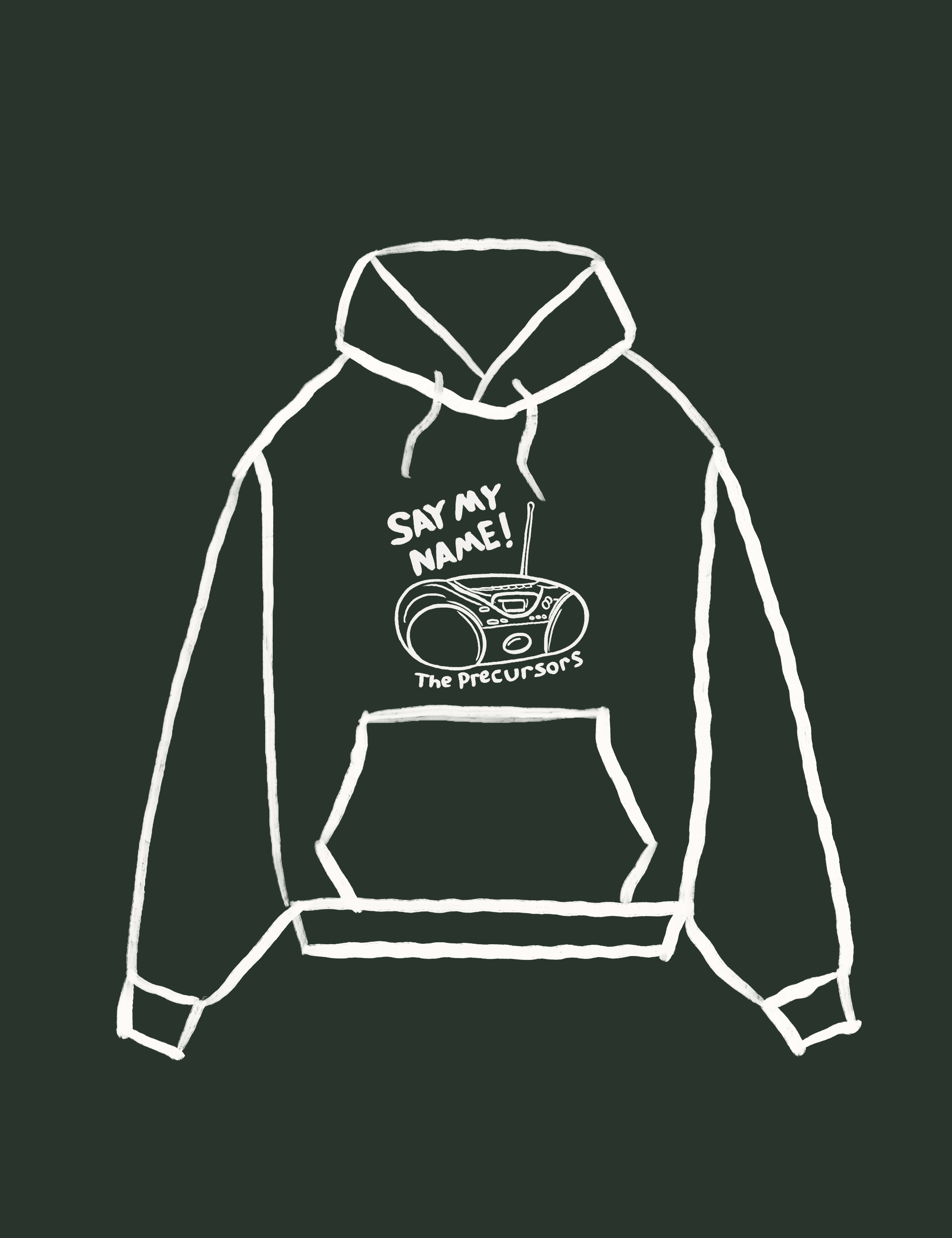 Mystery Apparel! Radio Design Hoodie