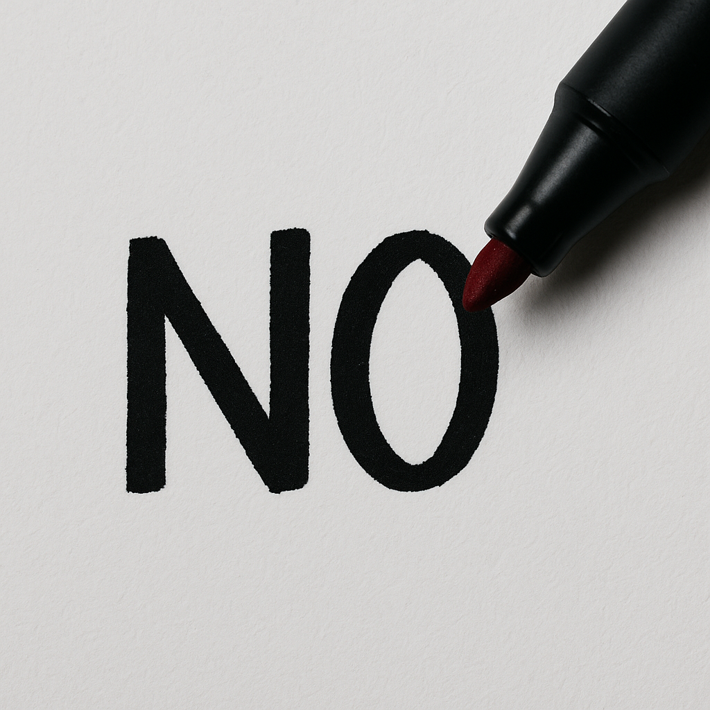 The Power of ‘No’: Why the Word You Fear Most Can Set You Free