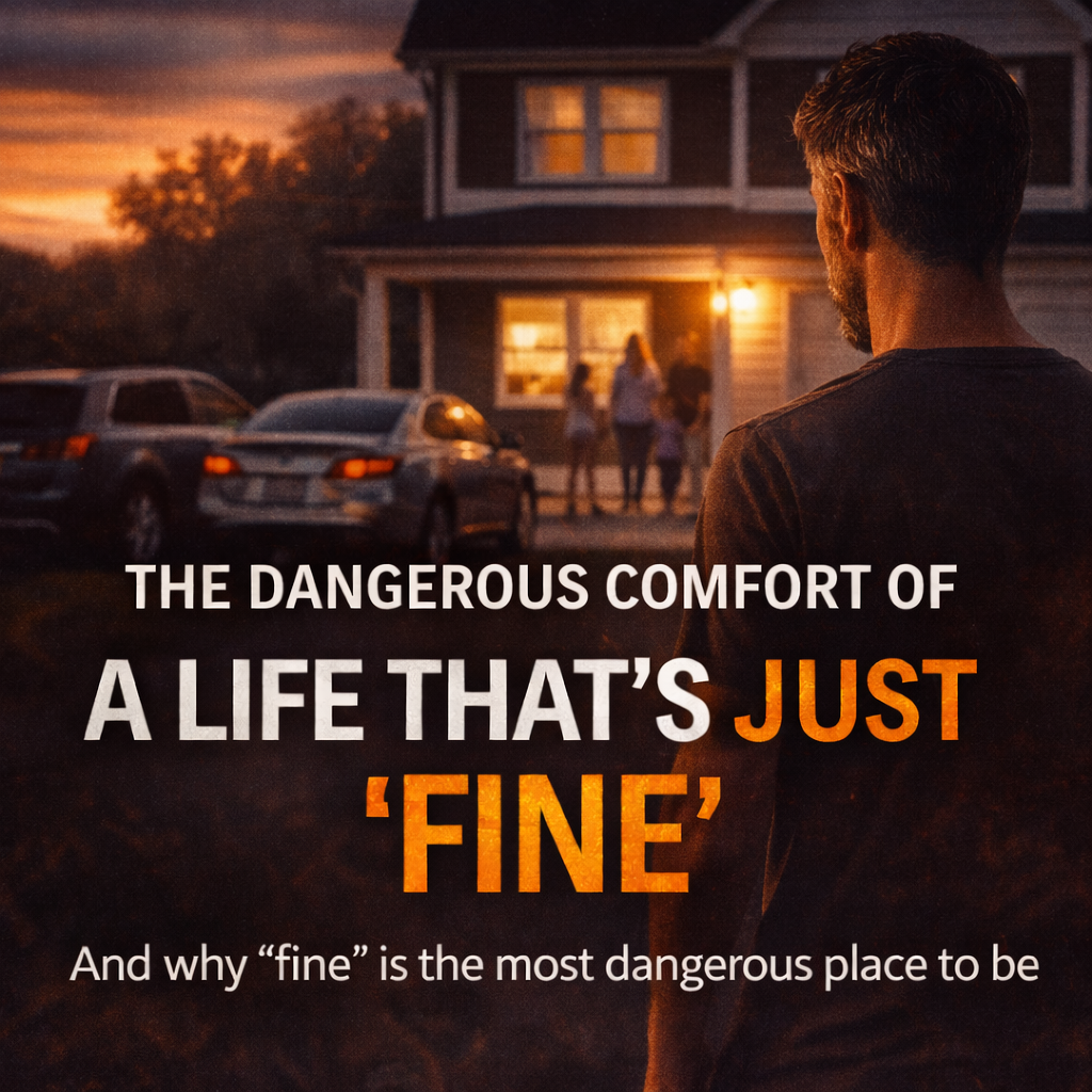 The Dangerous Comfort of a Life That’s Just “Fine”