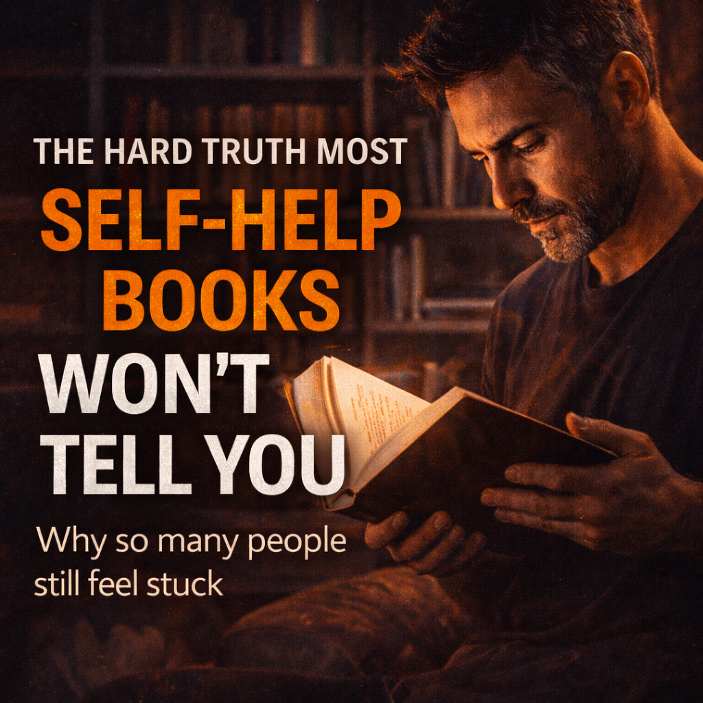 The Hard Truth Most Self-Help Books Won’t Tell You