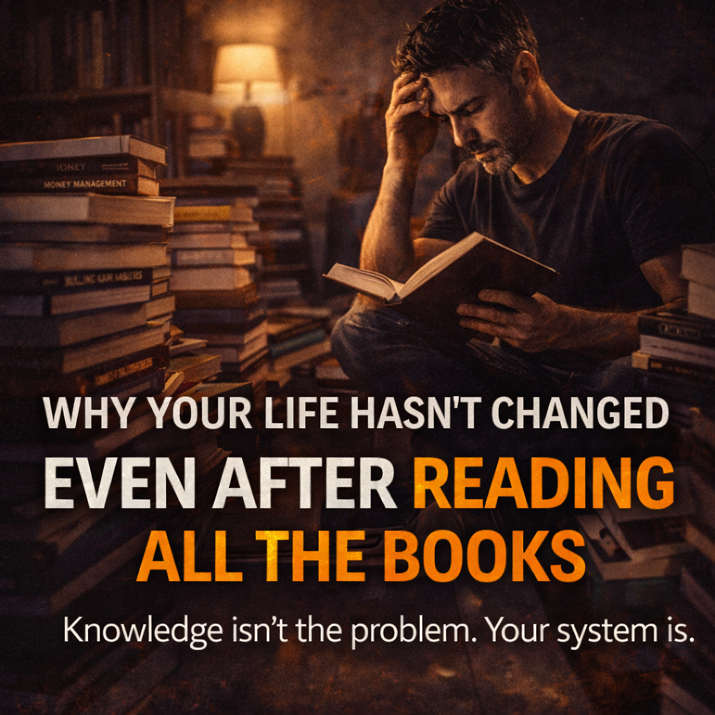 Why Your Life Hasn’t Changed — Even After Reading All the Books