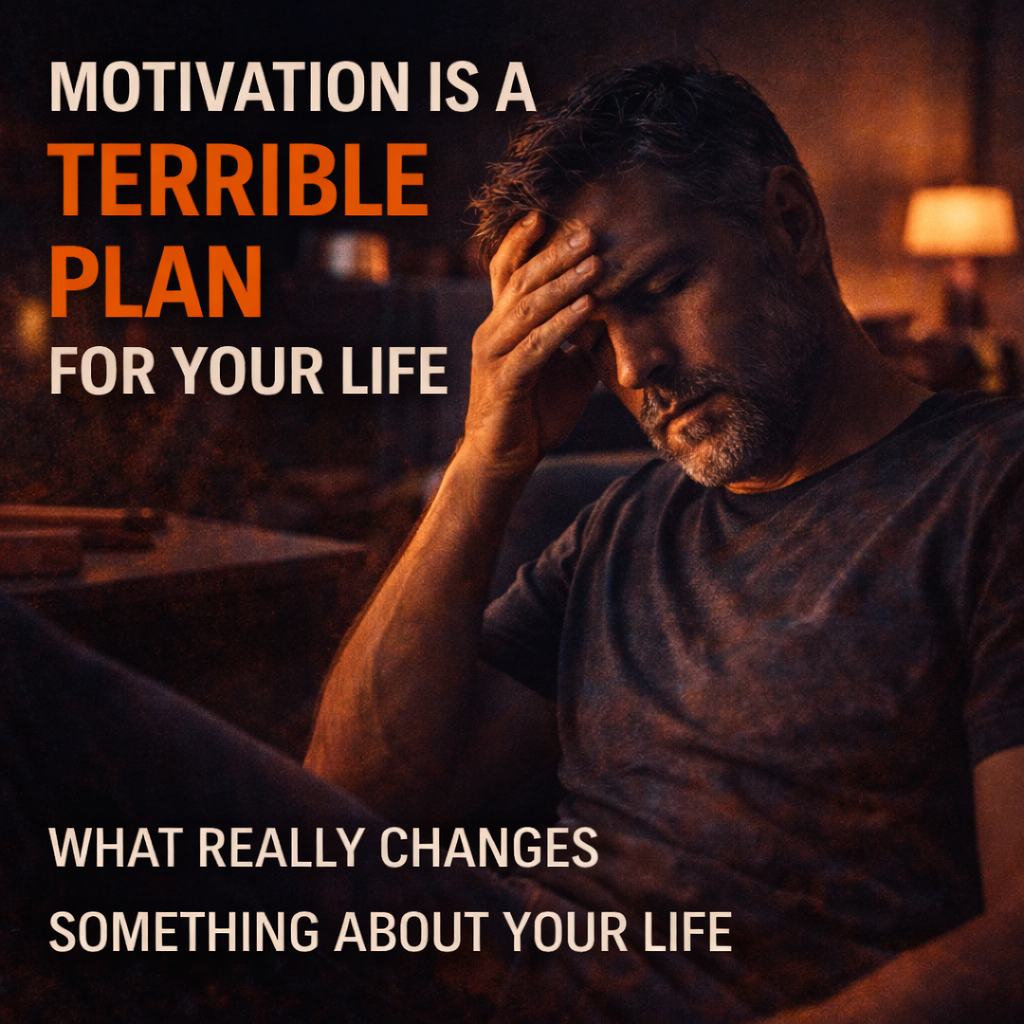 Motivation Is a Terrible Plan for Your Life