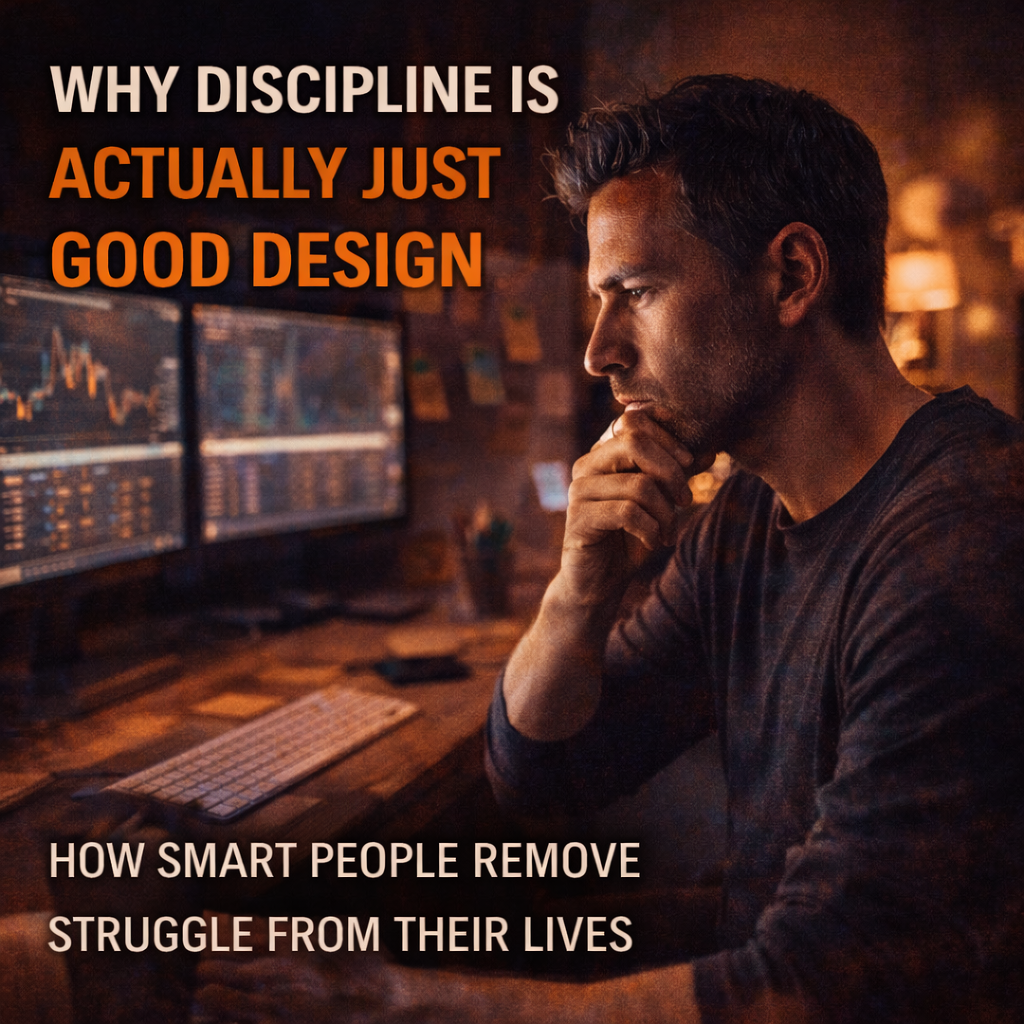 Why Discipline Is Actually Just Good Design