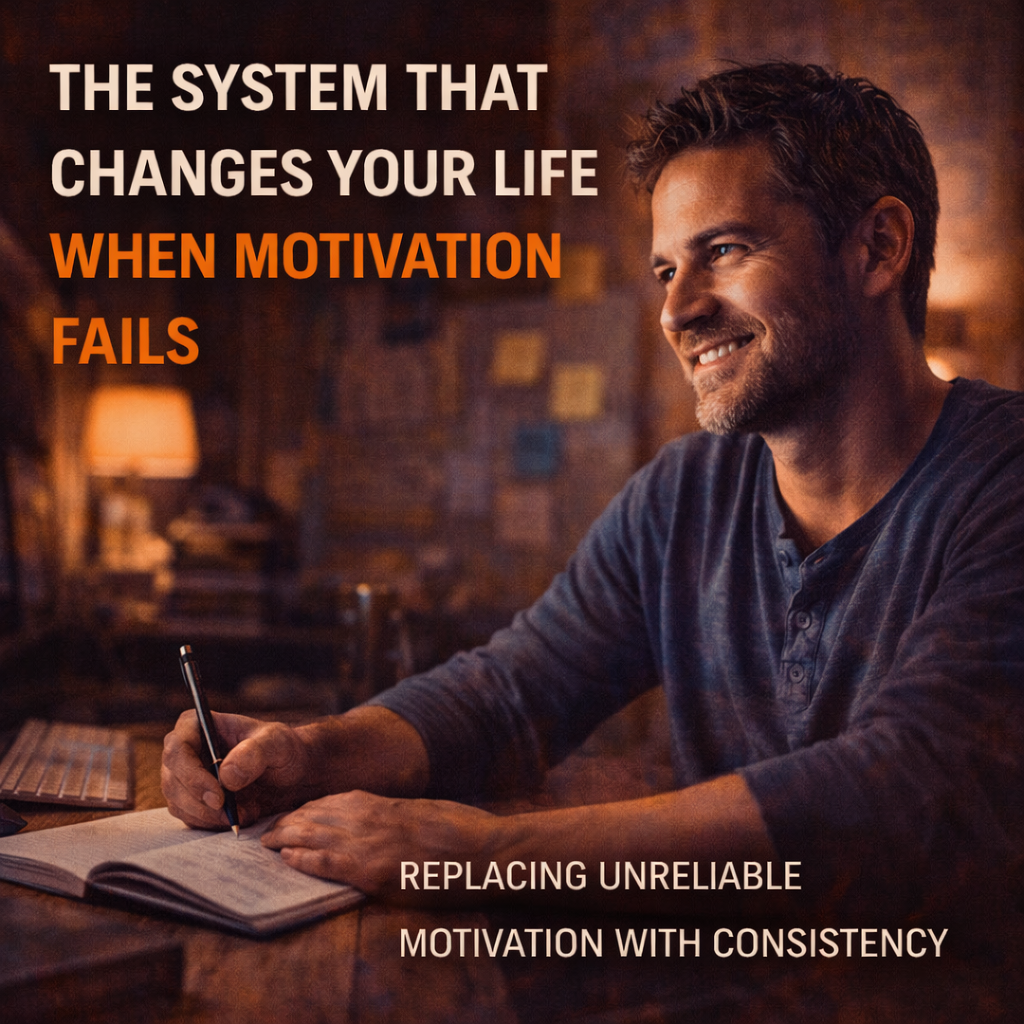 The System That Changes Your Life When Motivation Fails