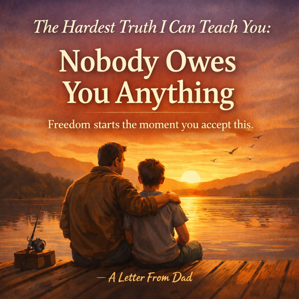 The Hardest Truth I Can Teach You: Nobody Owes You Anything