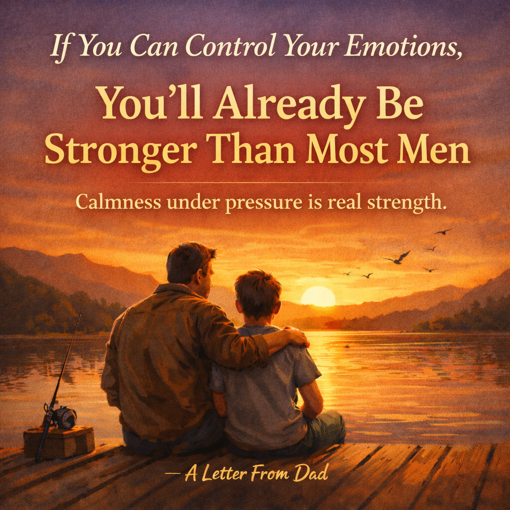 If You Can Control Your Emotions, You’ll Already Be Stronger Than Most Men