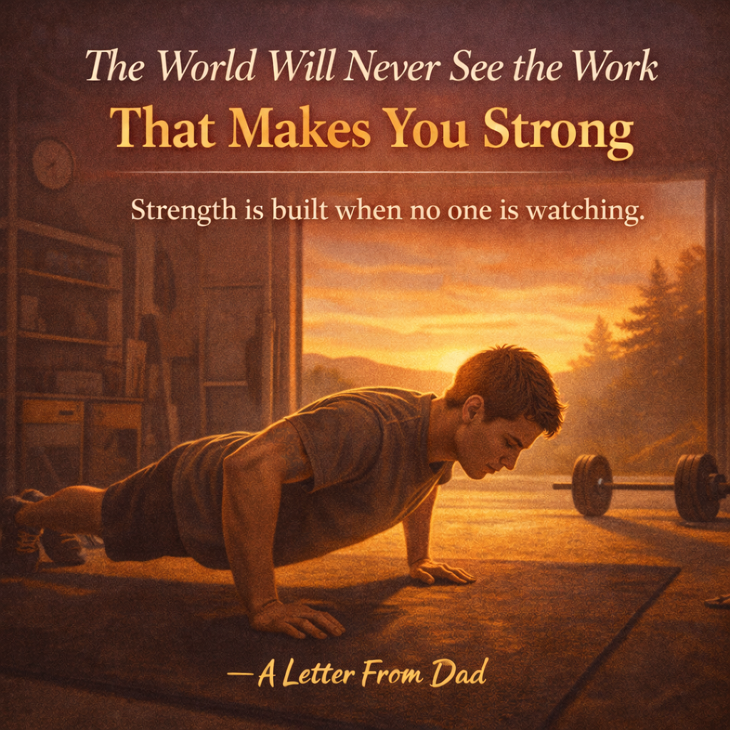 The World Will Never See the Work That Makes You Strong
