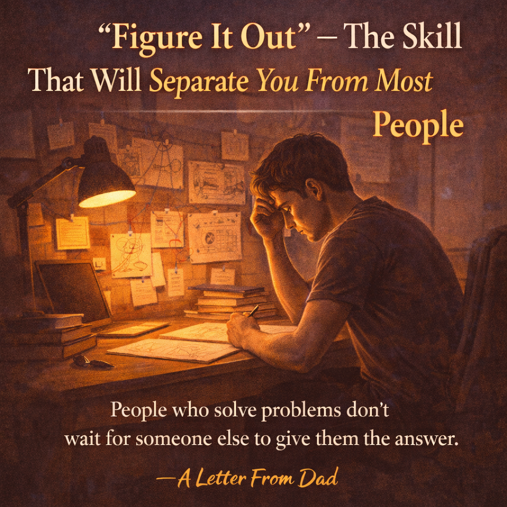 “Figure It Out” — The Skill That Will Separate You From Most People