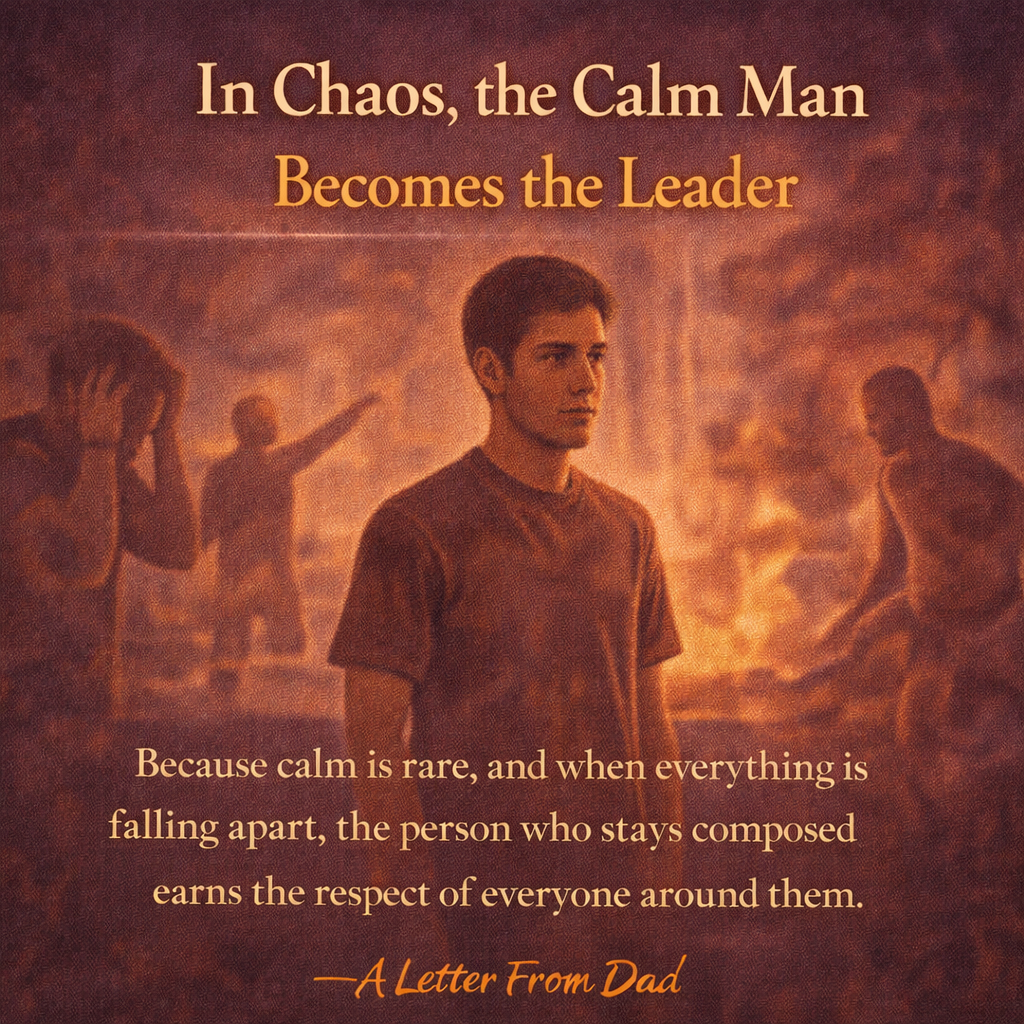 In Chaos, the Calm Man Becomes the Leader