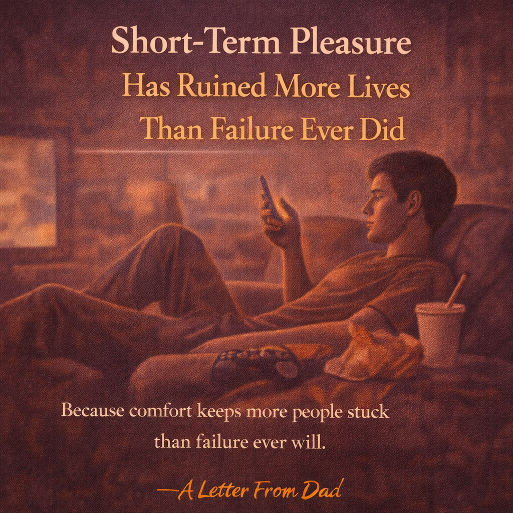 Short-Term Pleasure Has Ruined More Lives Than Failure Ever Did