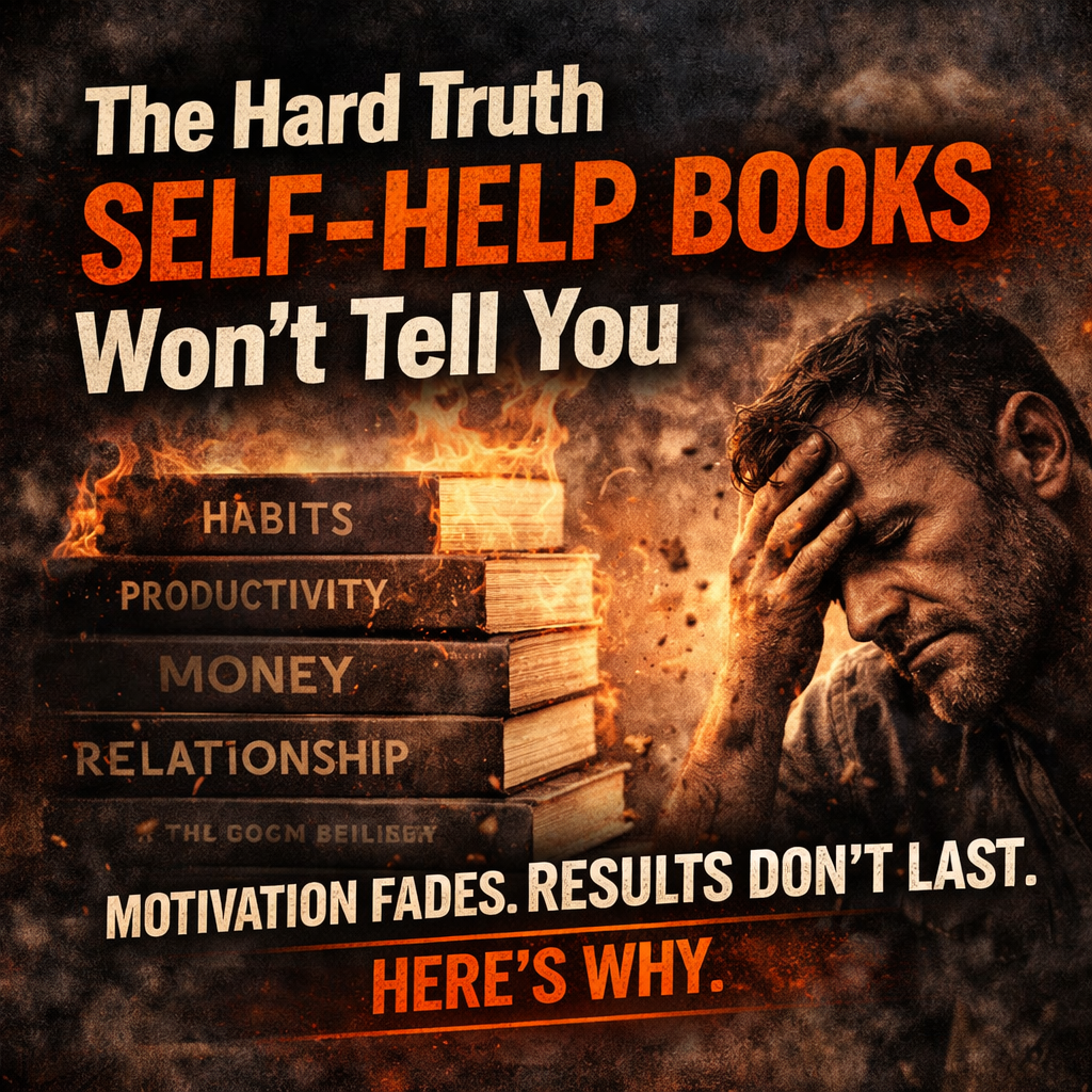 The Hard Truth Most Self-Help Books Won’t Tell You