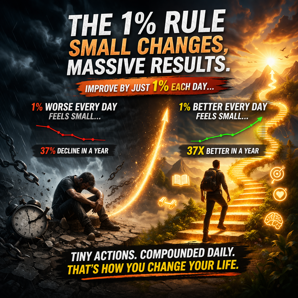 The 1% Rule: Why Small Changes Are the Only Ones That Actually Stick