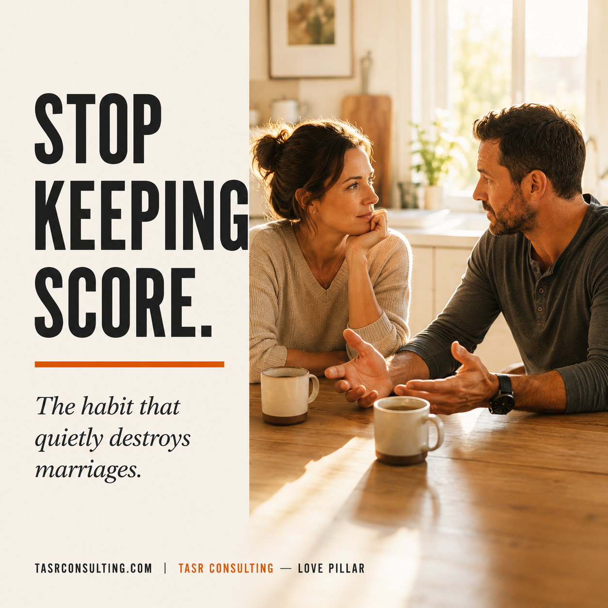 Stop Keeping Score — The Habit That Quietly Destroys Marriages