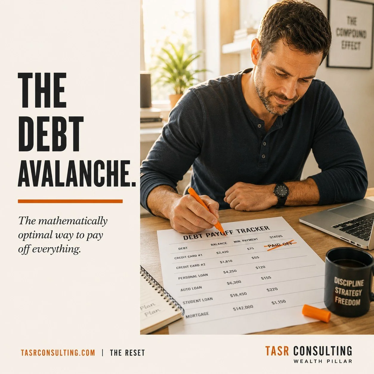The Debt Avalanche: How to Pay Off Everything and Build Momentum