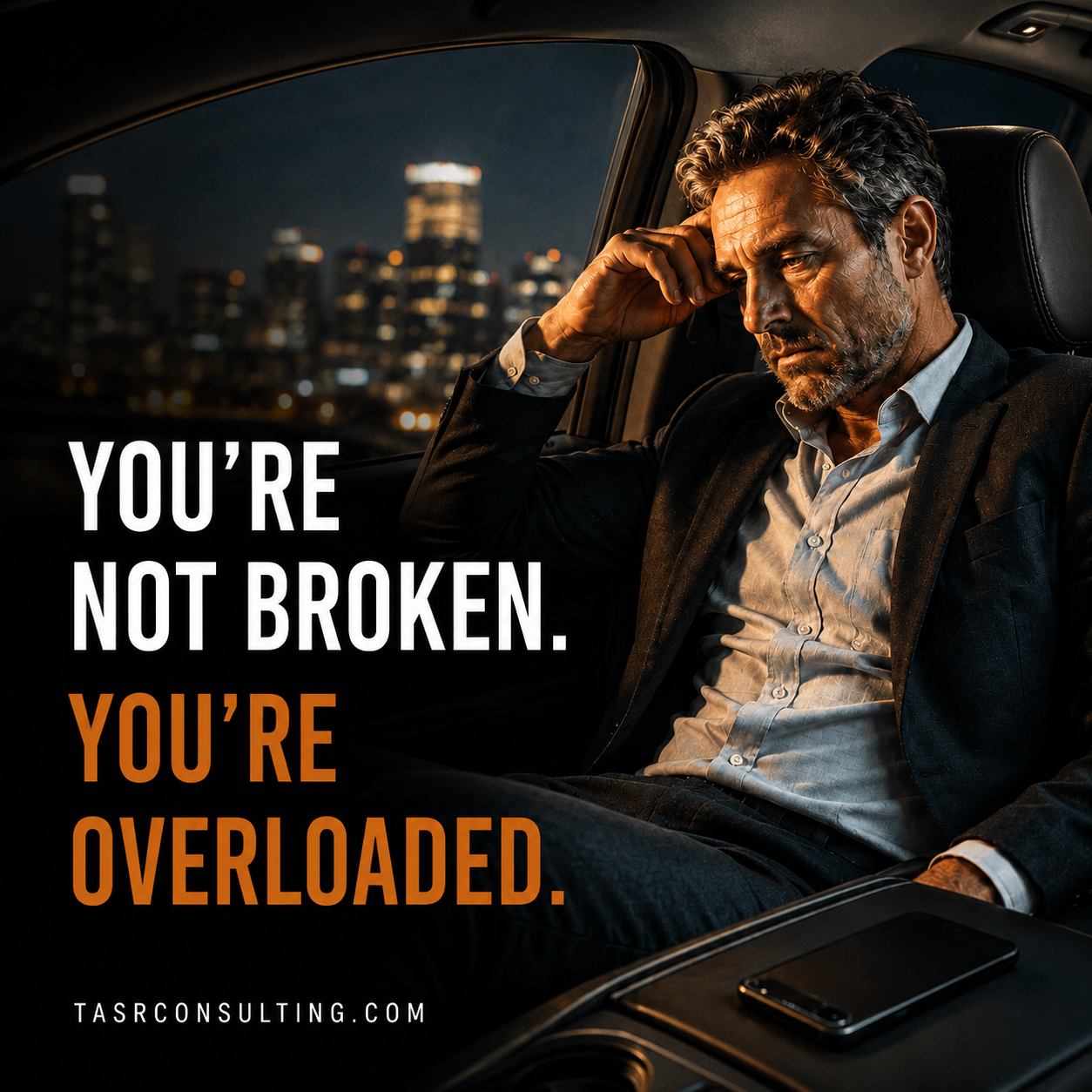 Burnout Help for Men Over 40: Why You Feel Overwhelmed Even When Life Looks Fine