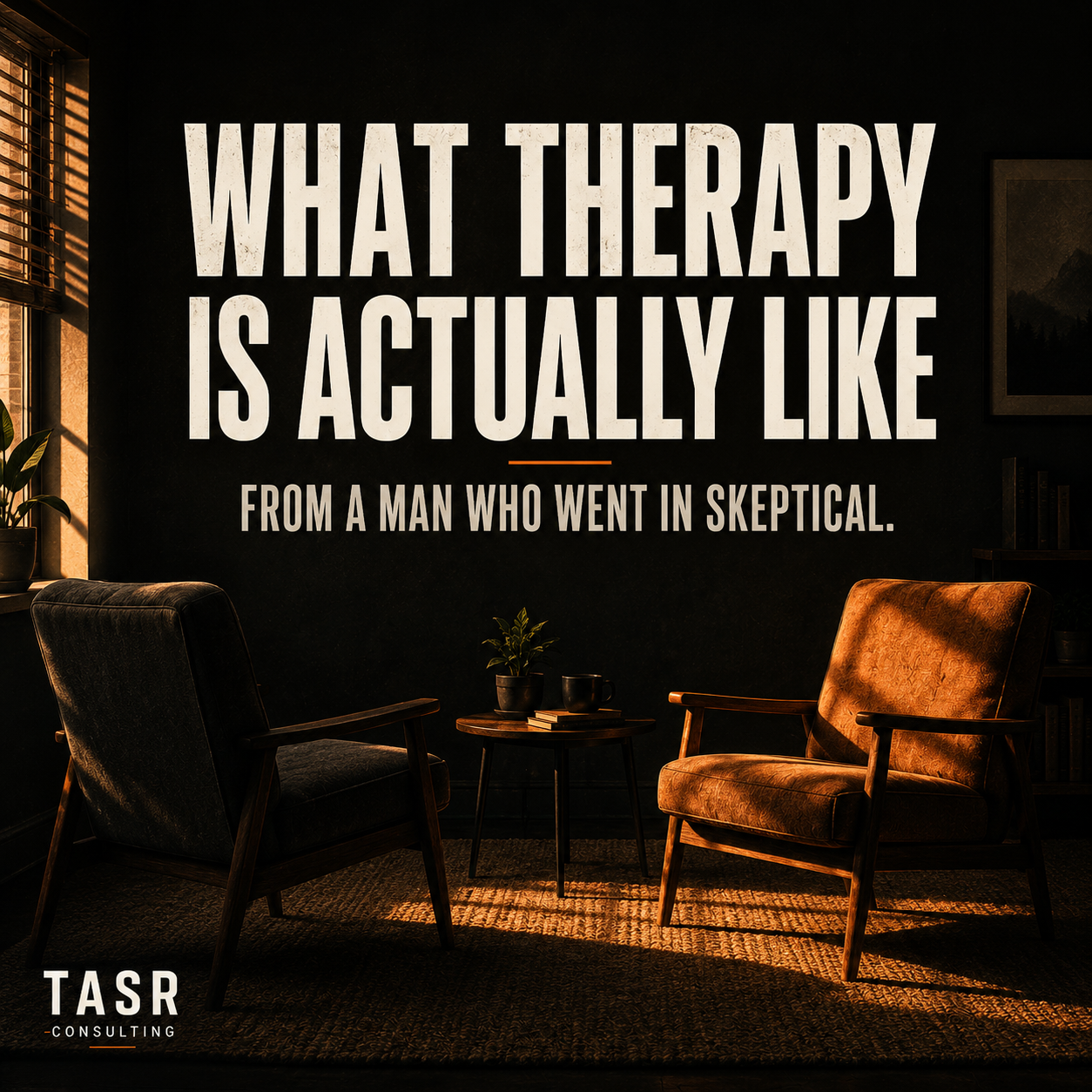 What to Actually Expect from Therapy as a Man (From Someone Who's Done It)