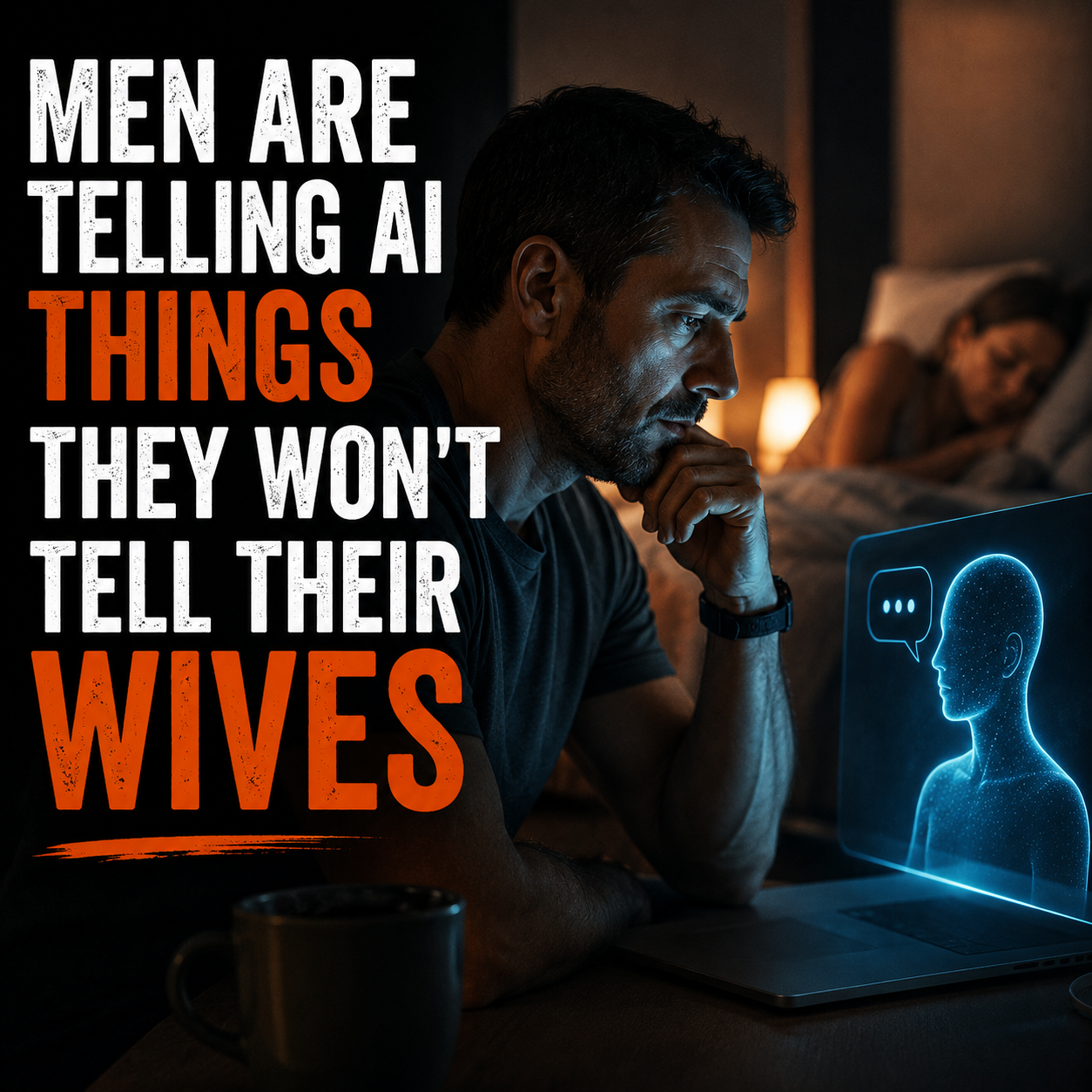 Men Are Telling AI Things They Won't Tell Their Wives