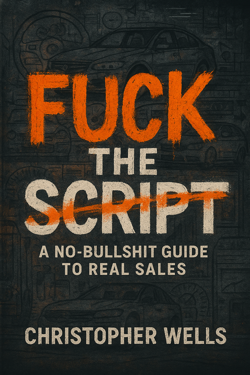 F*ck the Script book cover by Christopher Wells