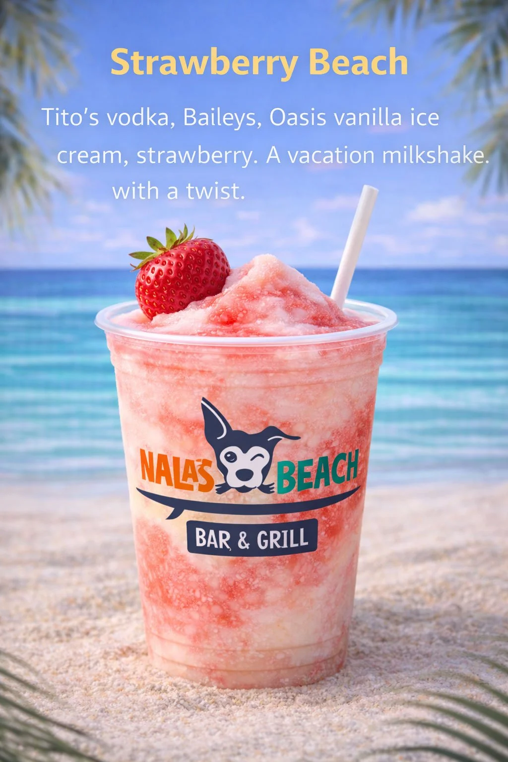 Frozen Strawberry Peach