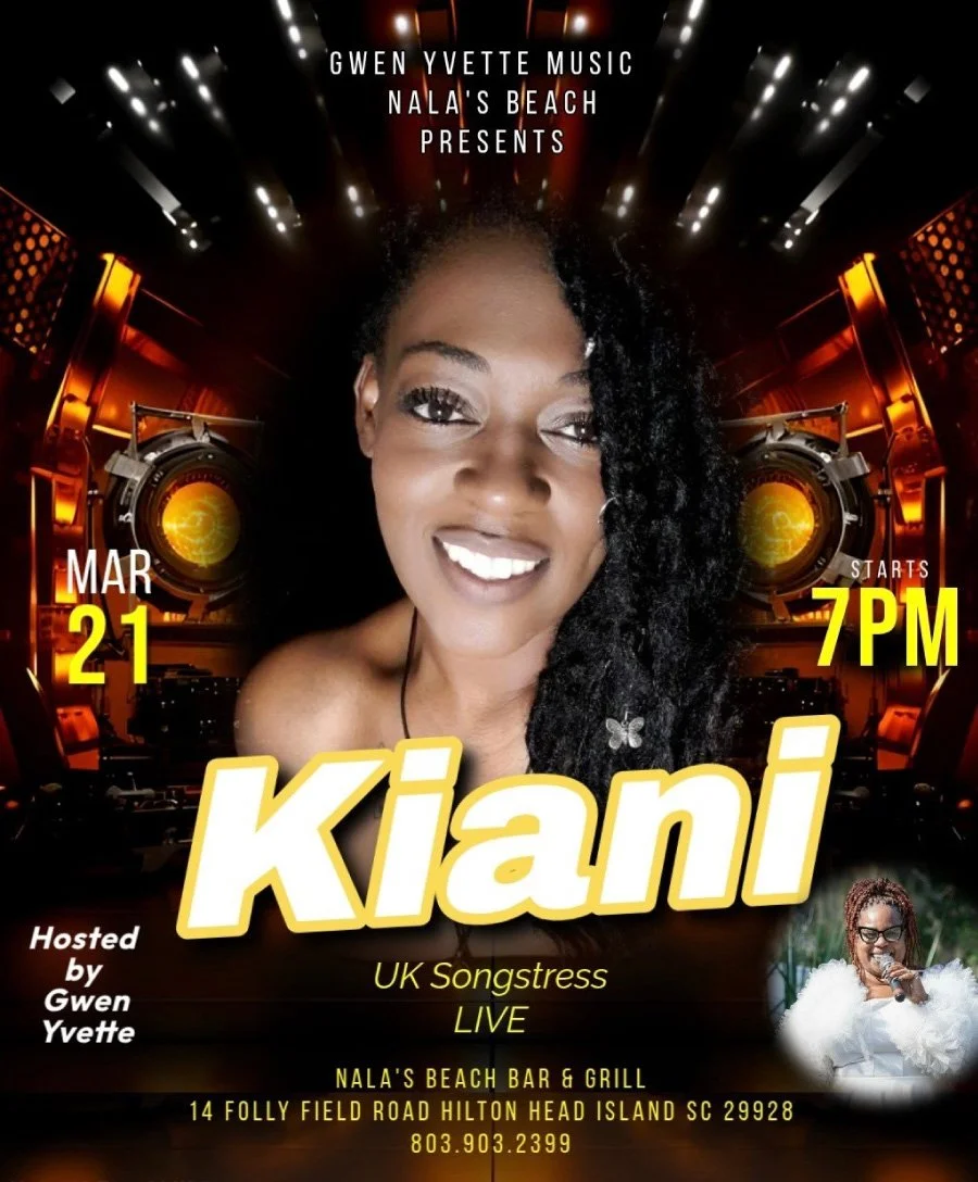 Kiani Live at Nala’s Beach Bar and Grill