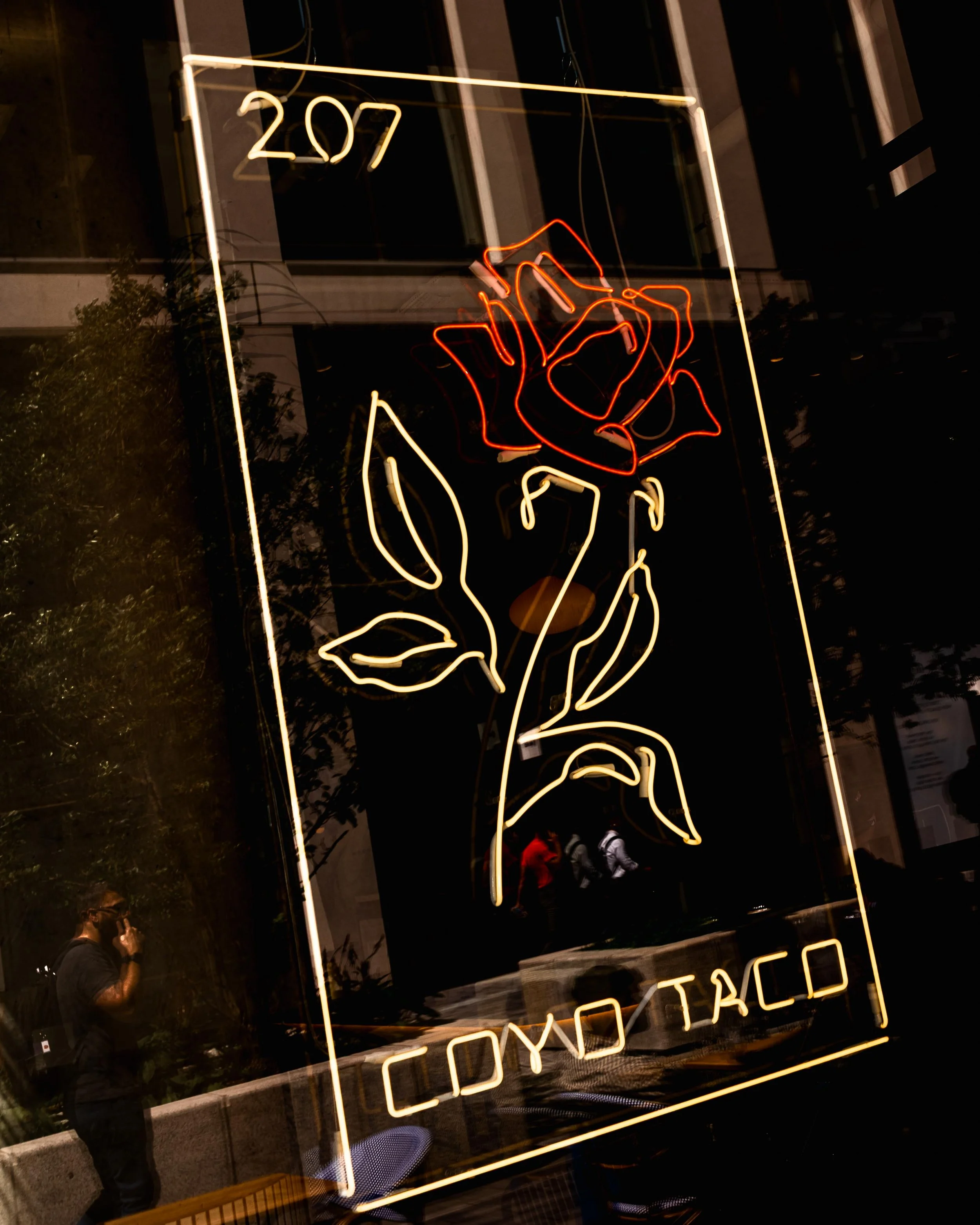Neon Rose Loteria